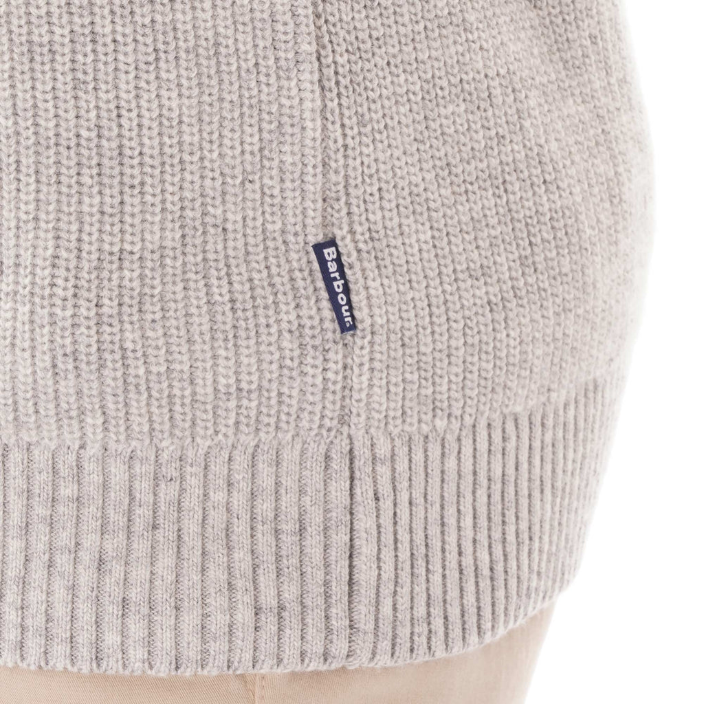 Barbour Manor Crew Neck Sweater - Light Grey