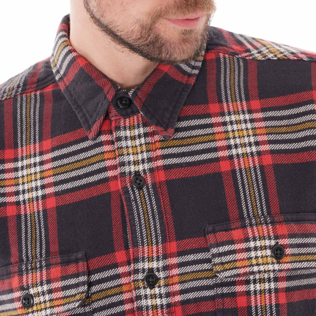 Filson Flannel Work Shirt - Red & Black