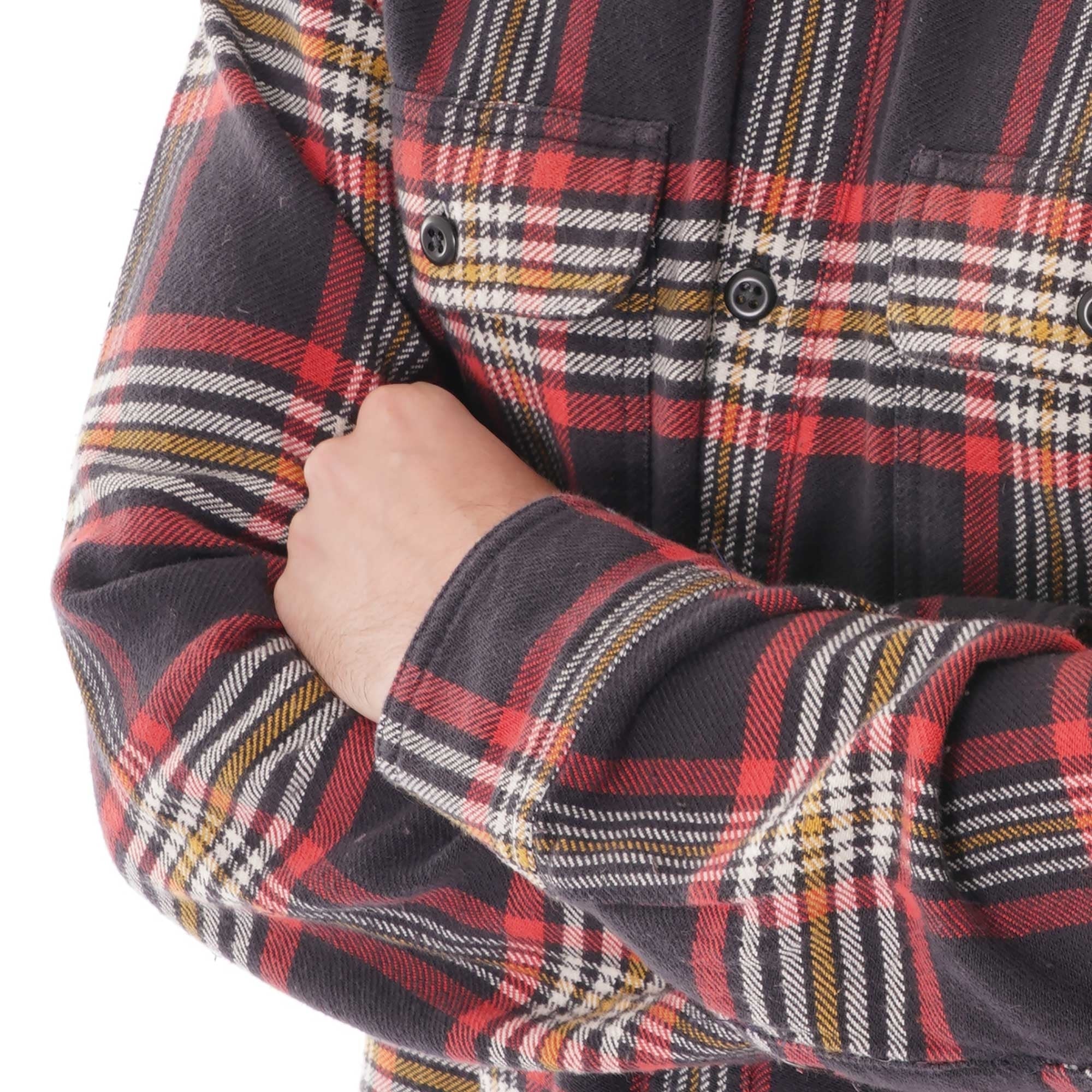 Filson Flannel Work Shirt - Red & Black