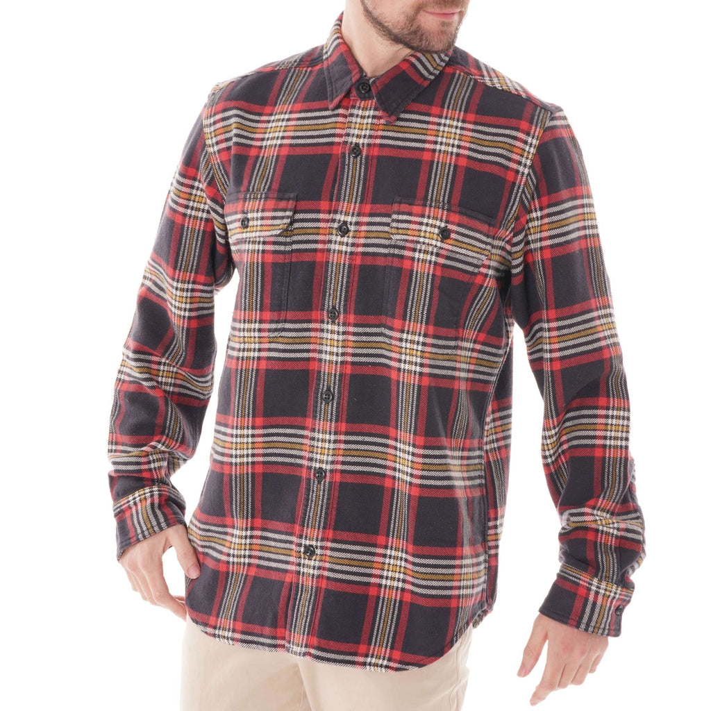 Filson Flannel Work Shirt - Red & Black