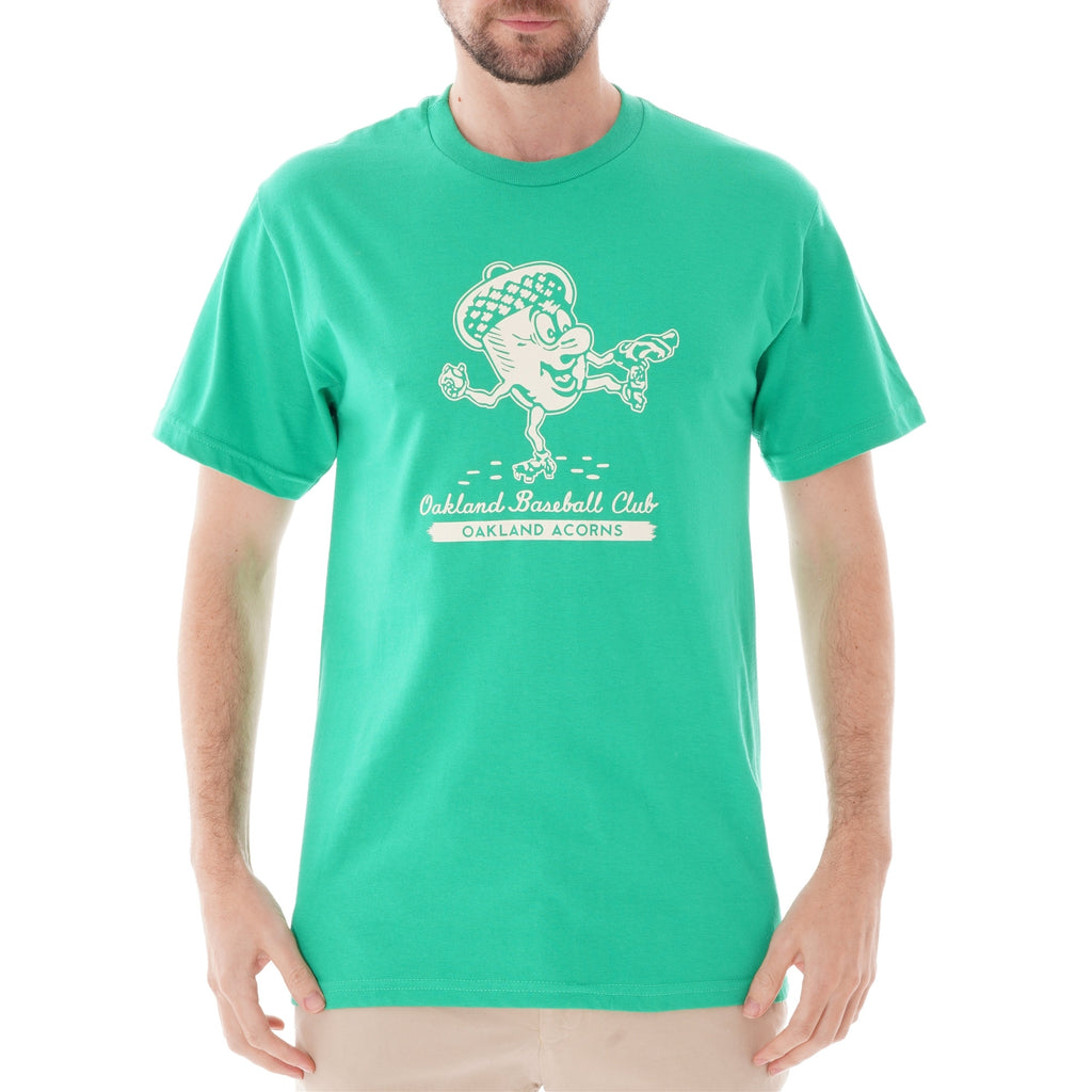 Ebbets Field Flannels Oakland Oaks 1954 T-Shirt - Green