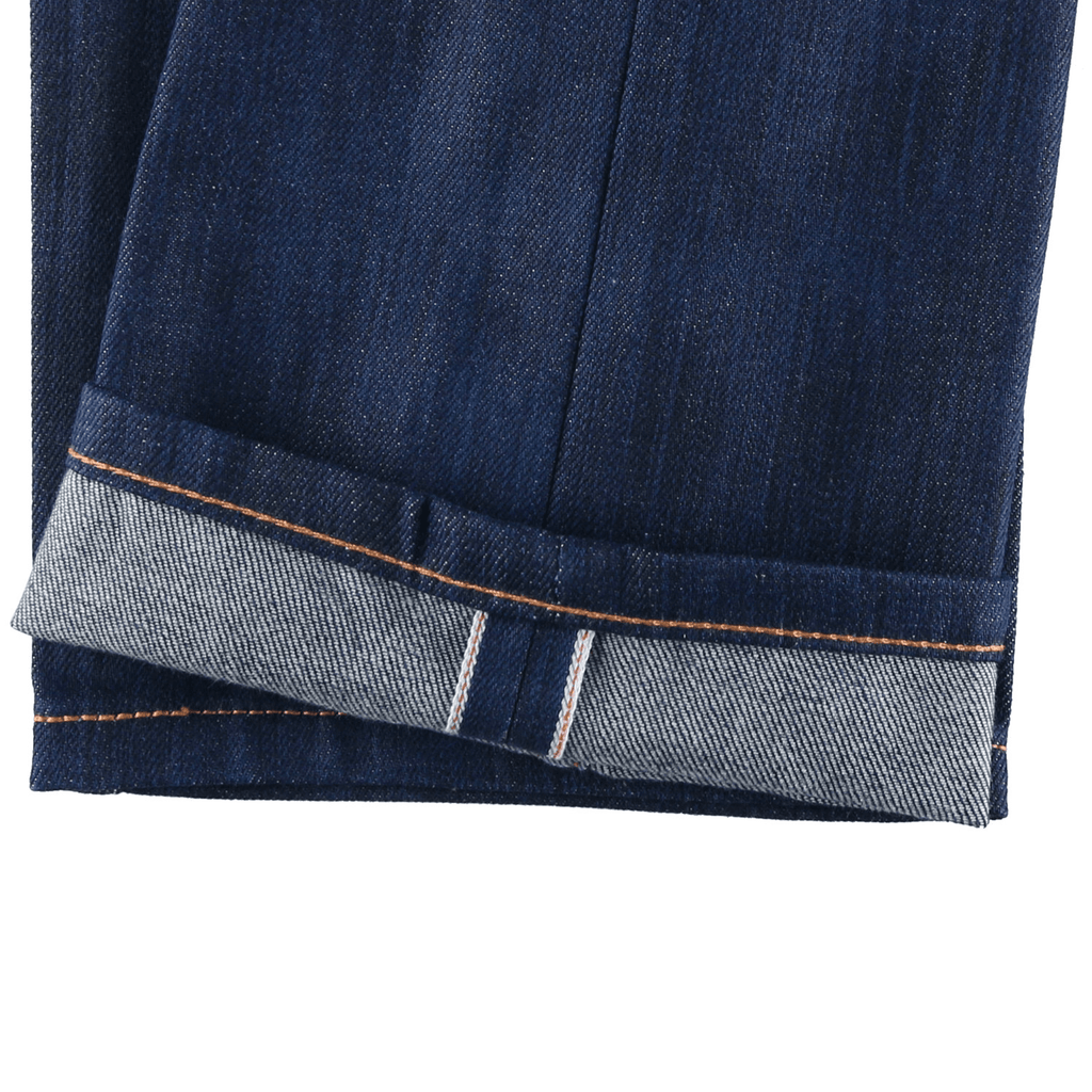 Naked and Famous Denim Kasuri Stretch Selvedge - Indigo