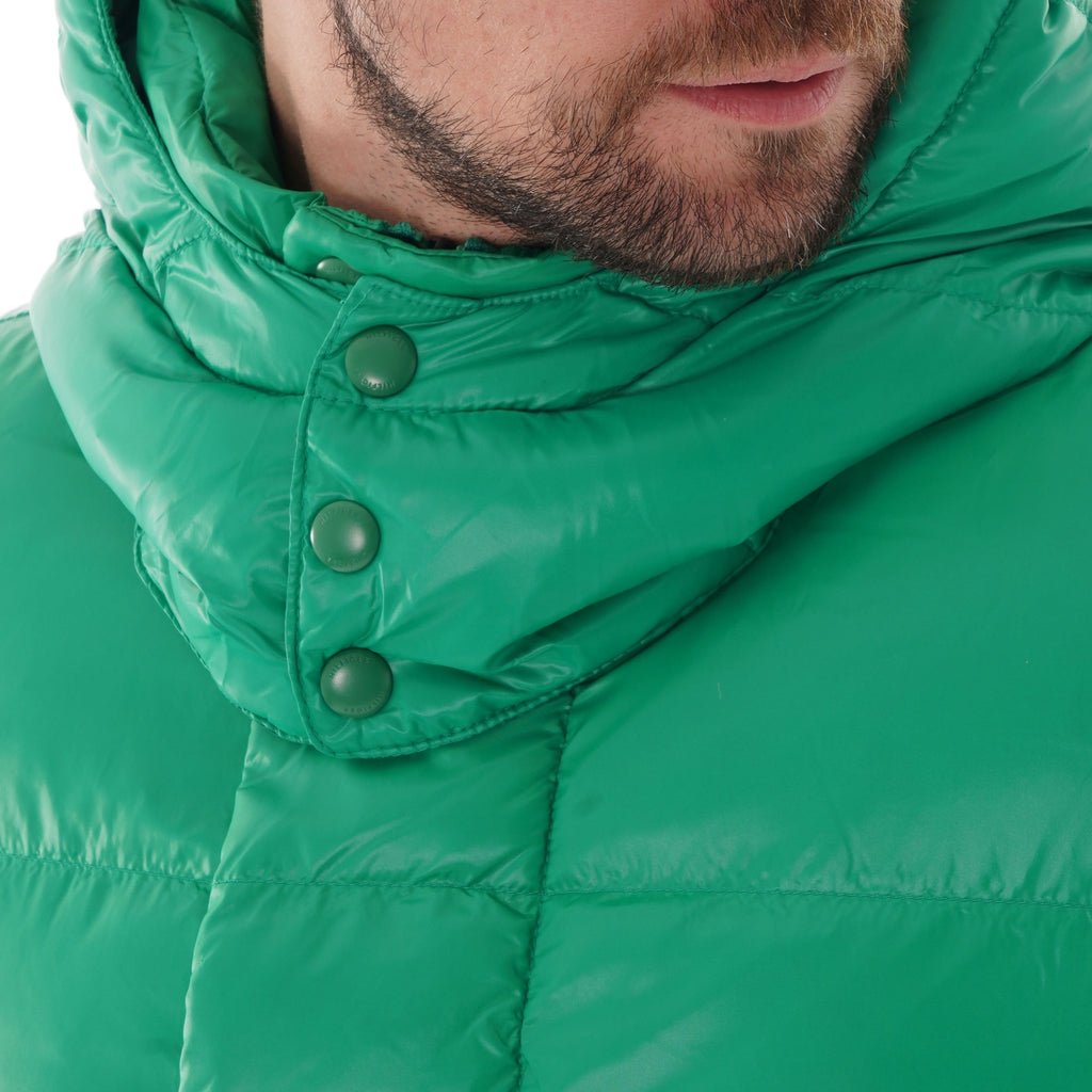 Tommy Hilfiger Shiny Hooded Bomber - Jolly Green