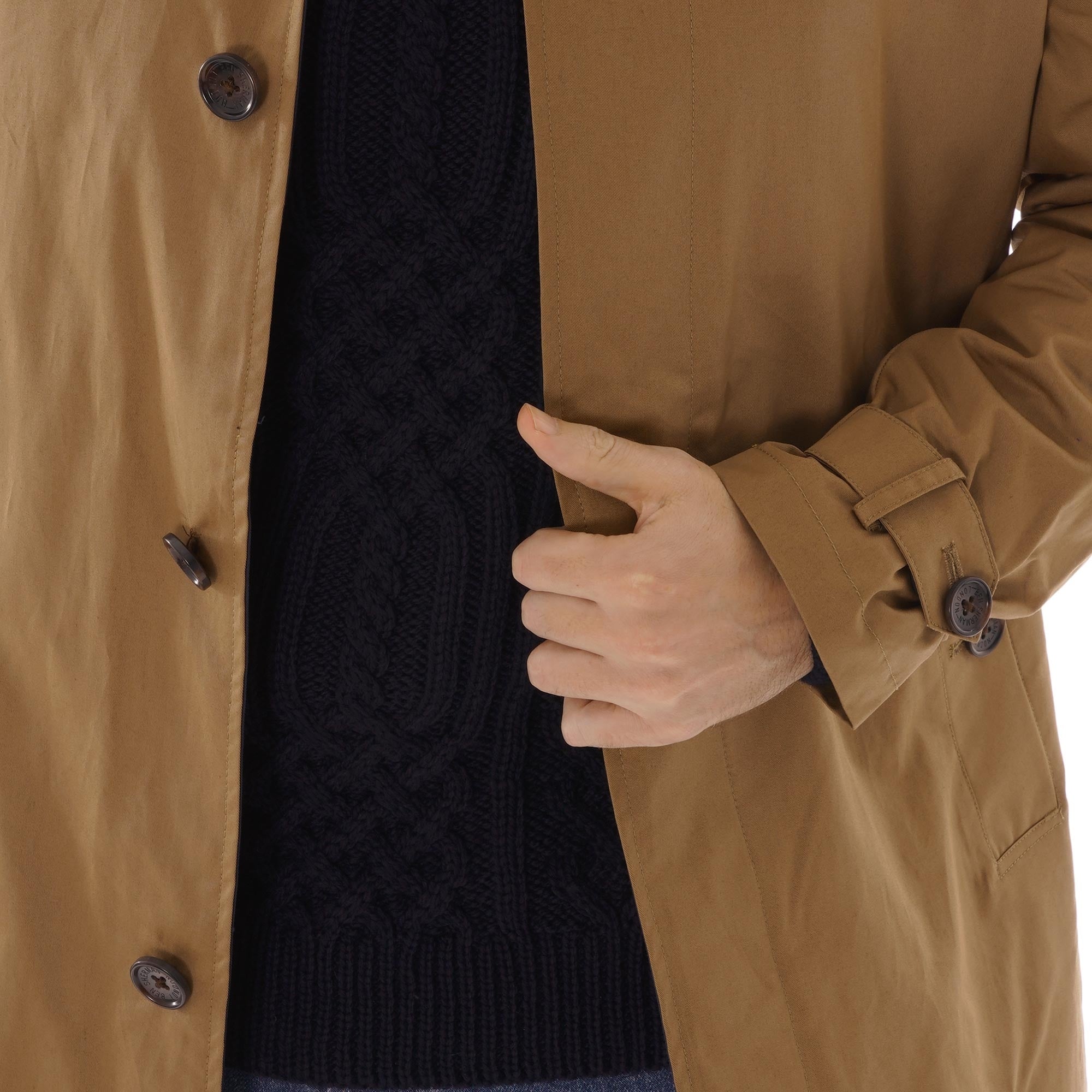 Ben Sherman New Mac Jacket - Tan