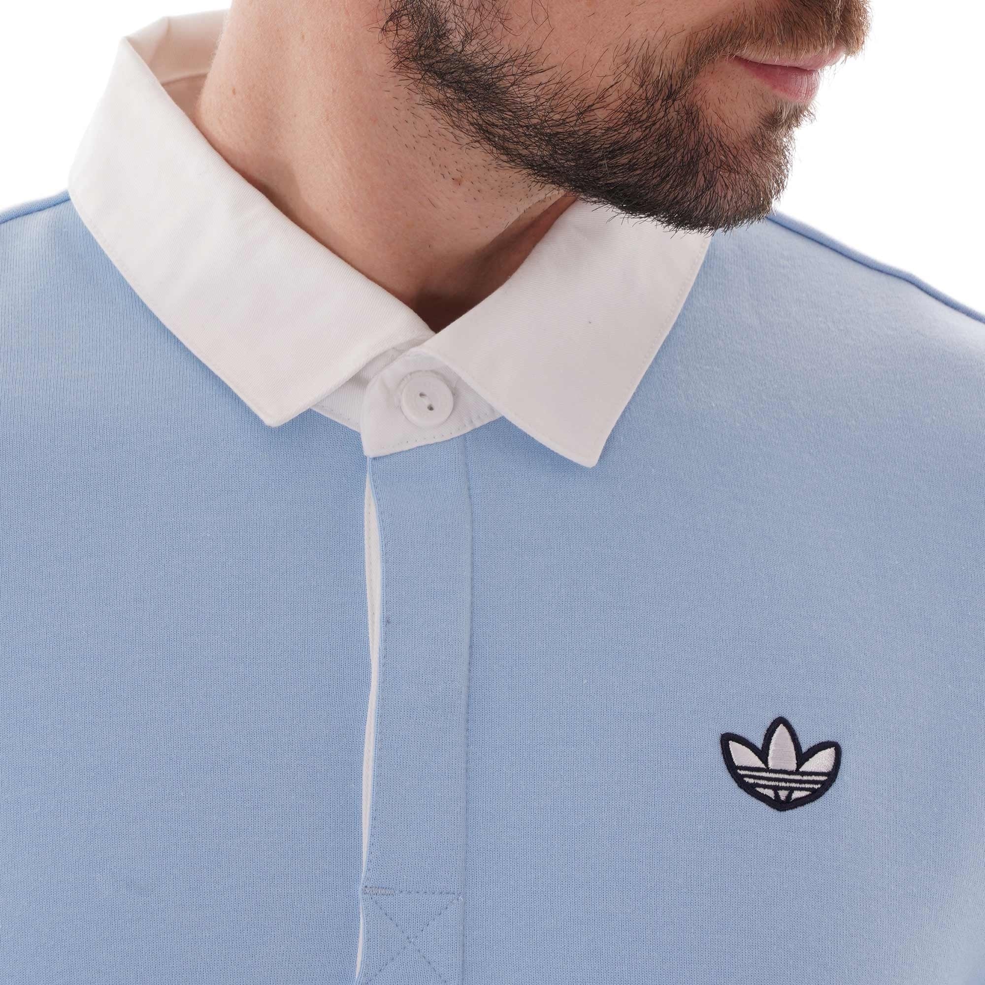 Adidas Originals Rugby Shirt - Blue