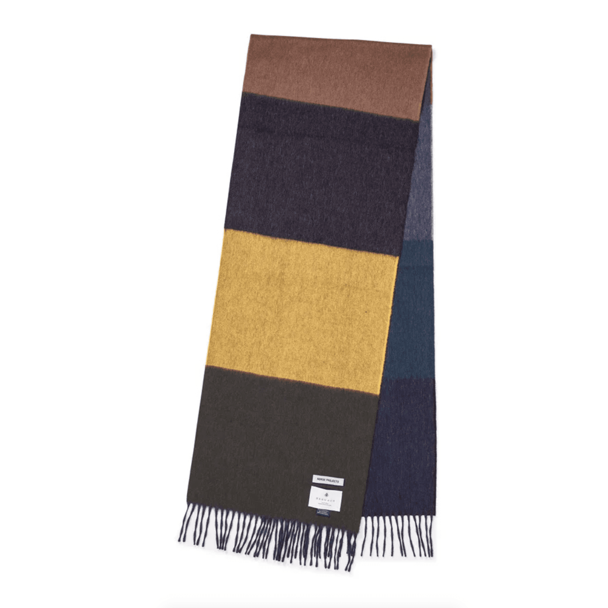 Norse Projects Norse X Begg & Co Scarf - Black Multi