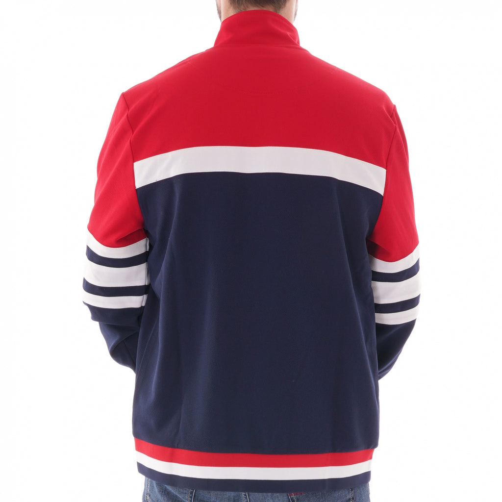 Fila Vintage COURTO Cut and Sew Archive Track Top - Peacoat