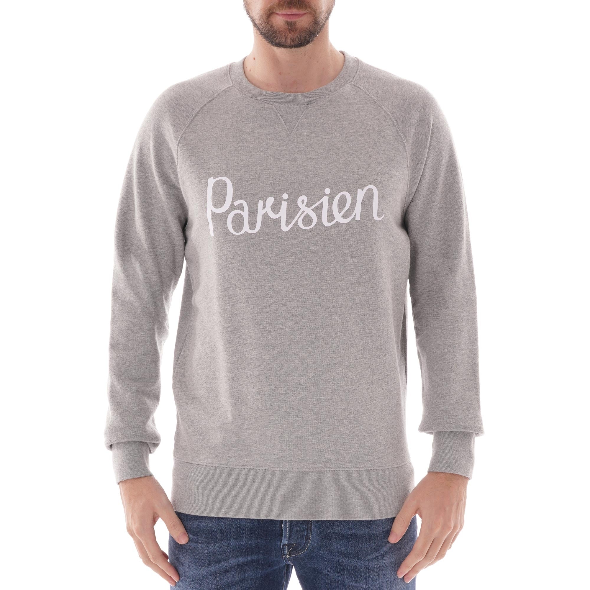 Maison Kitsune Parisien Sweatshirt - Grey