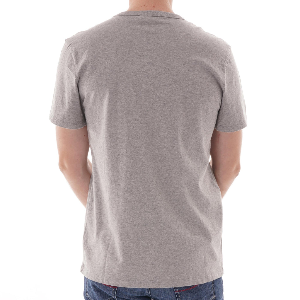 Maison Kitsune Fox Head Patch T-Shirt - Grey