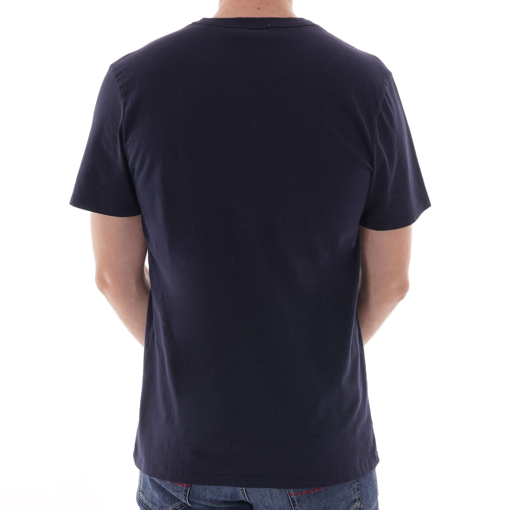 Maison Kitsune Fox Head Patch T-Shirt - Navy