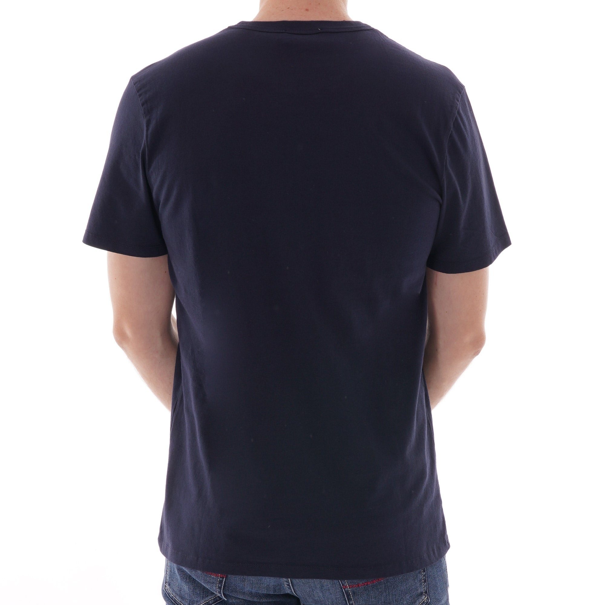 Maison Kitsune Fox Head Patch T-Shirt - Navy