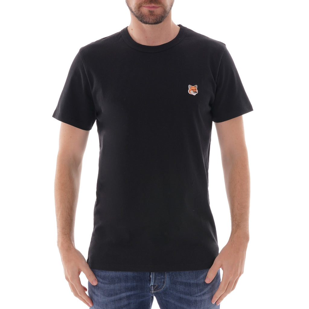 Maison Kitsune Fox Head T-Shirt - Black