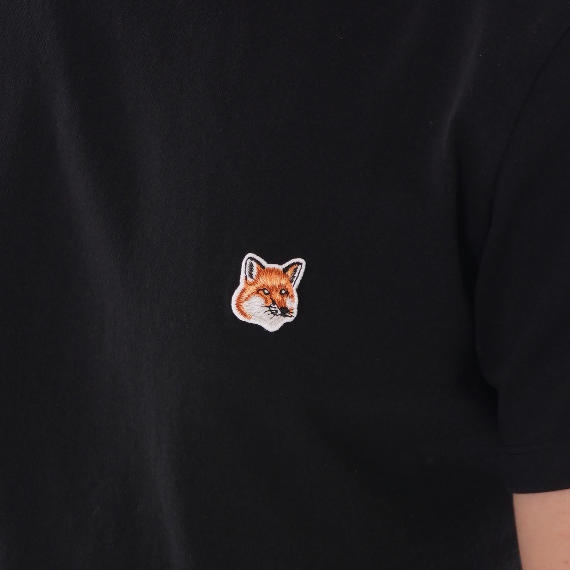Maison Kitsune Fox Head T-Shirt - Black
