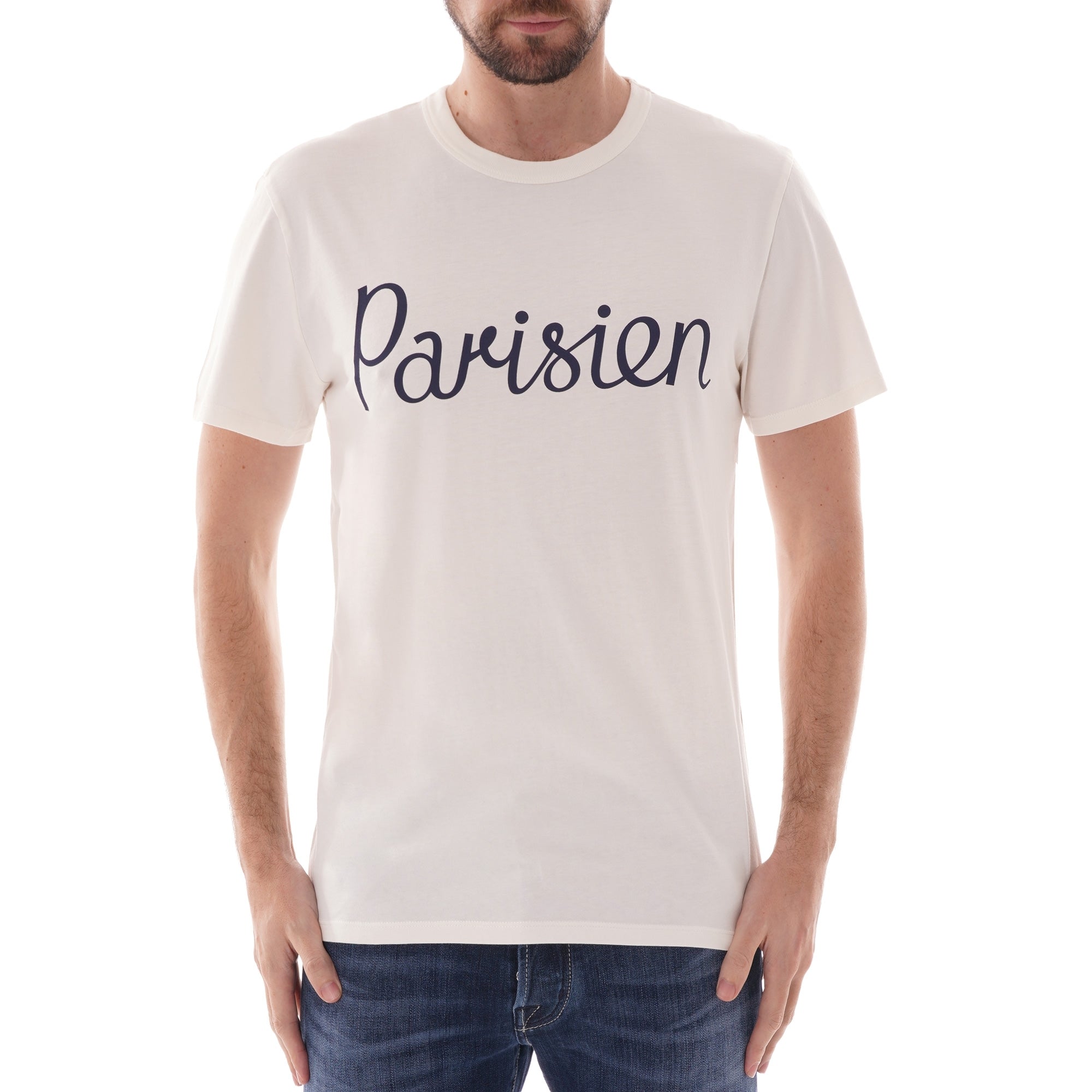 Maison Kitsune Parisien T-Shirt - Latte