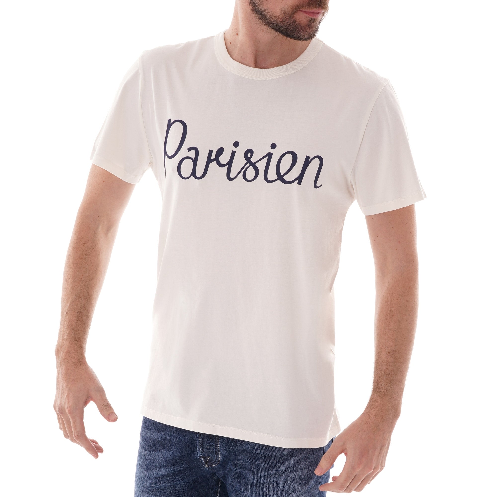 Maison Kitsune Parisien T-Shirt - Latte