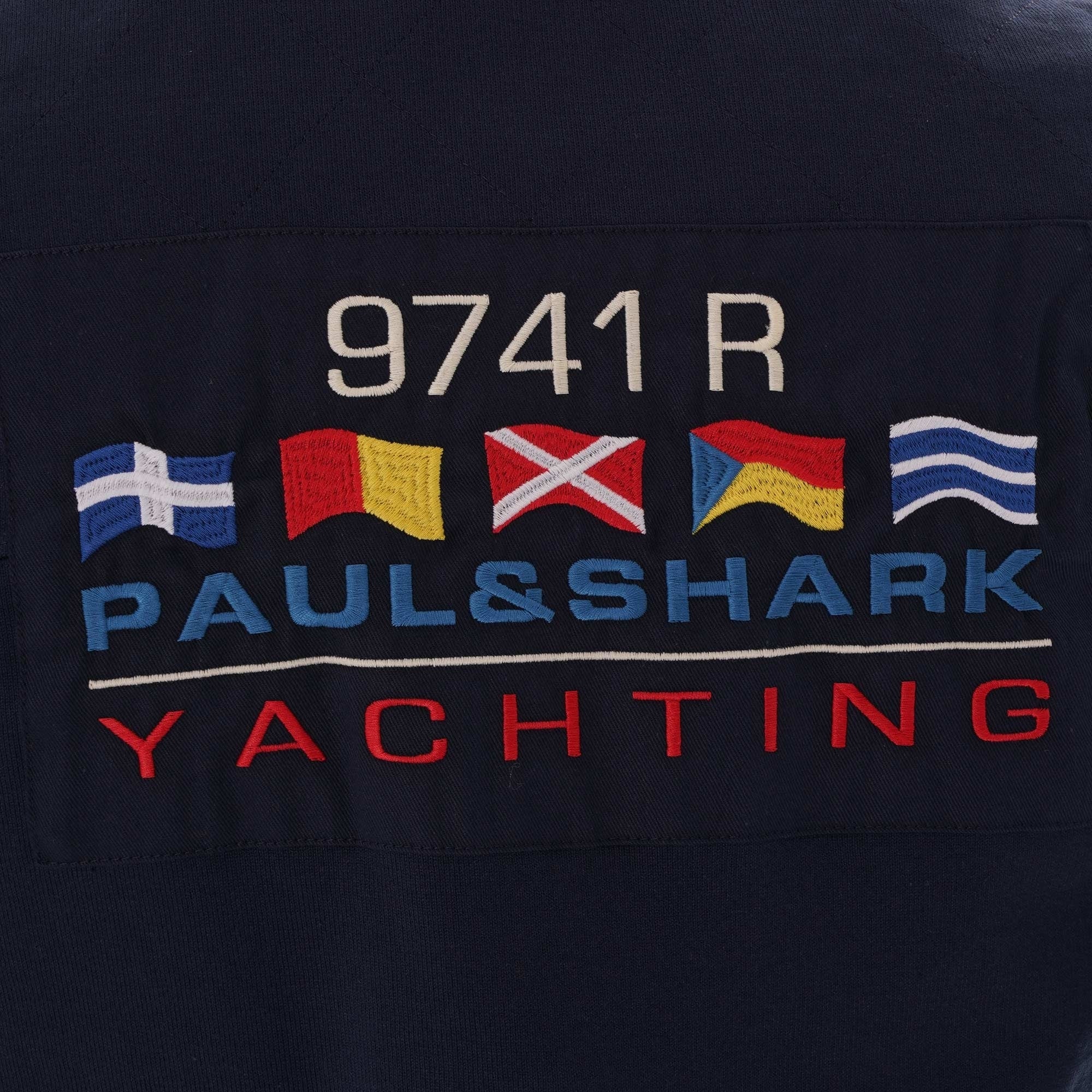 Paul and Shark Yachting Rugby Shirt- Navy