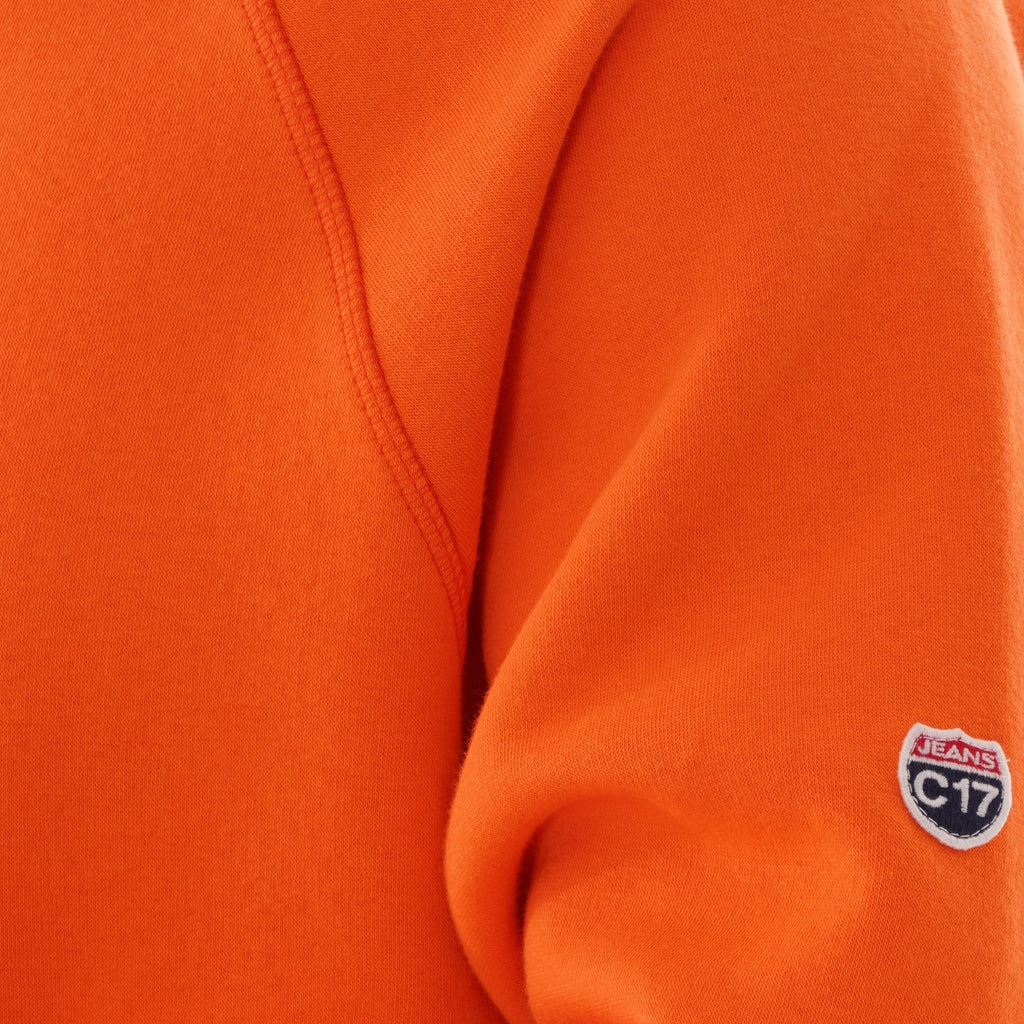 C17 Jeans Winter Crewneck Sweatshirt - Mandarine Orange