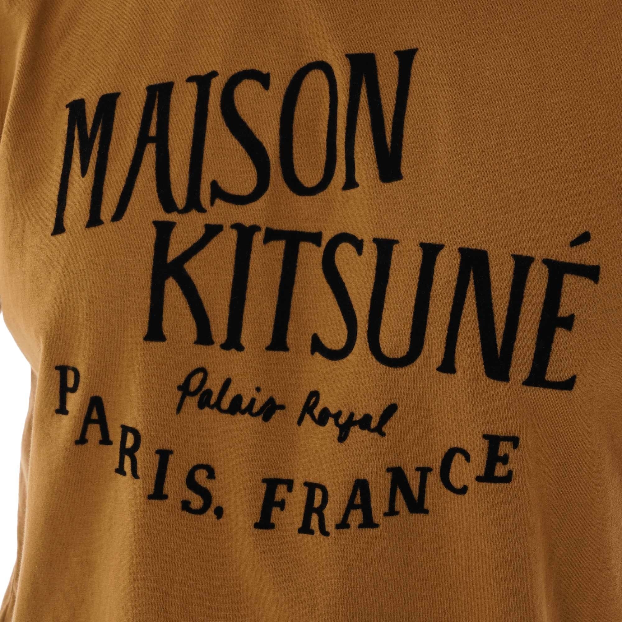 Maison Kitsune Palais Royal T-Shirt - Camel
