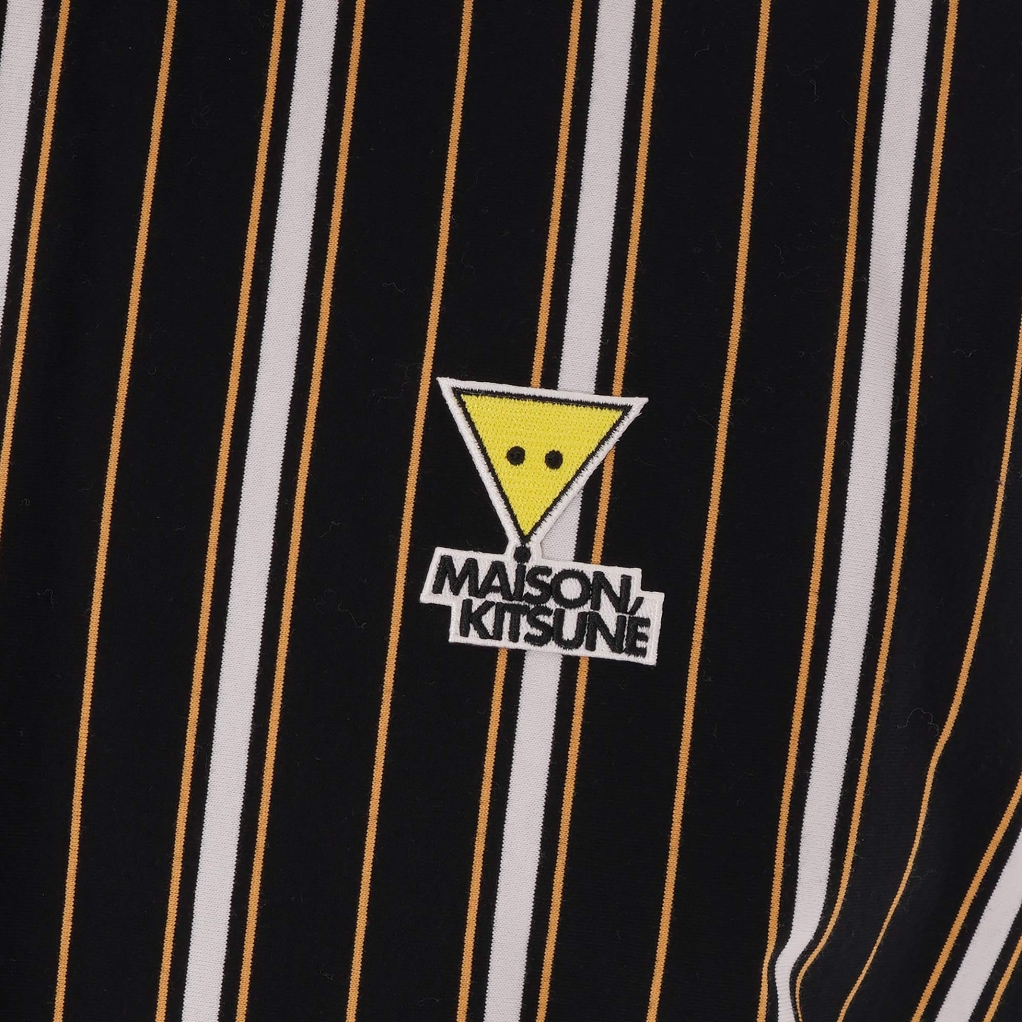 Maison Kitsune Oversized Striped T-Shirt - Multi