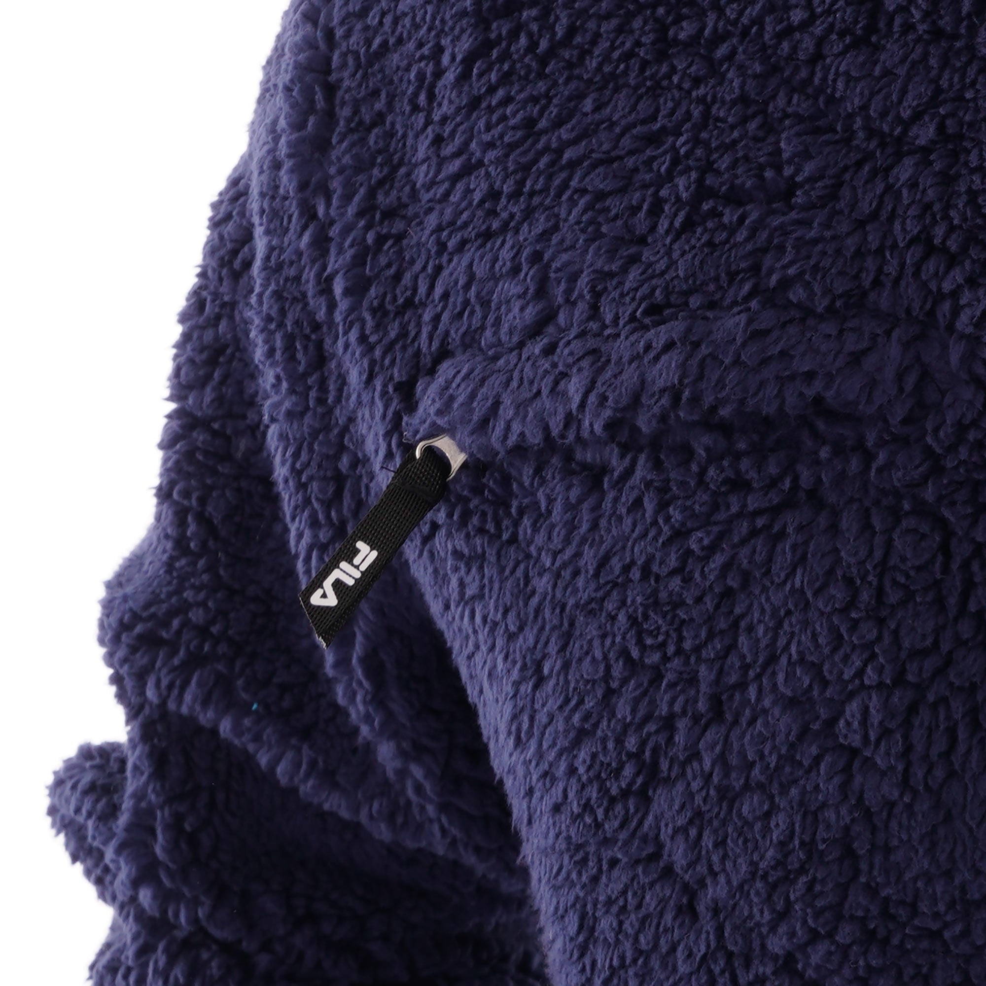 Fila Vintage Bridgewater Sherpa Zip Through - Peacoat