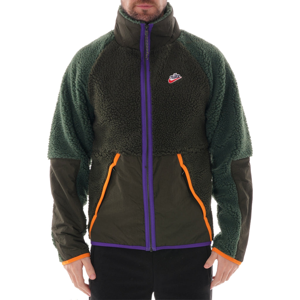Nike Sherpa Fleece Jacket Full-Zip - Sequoia
