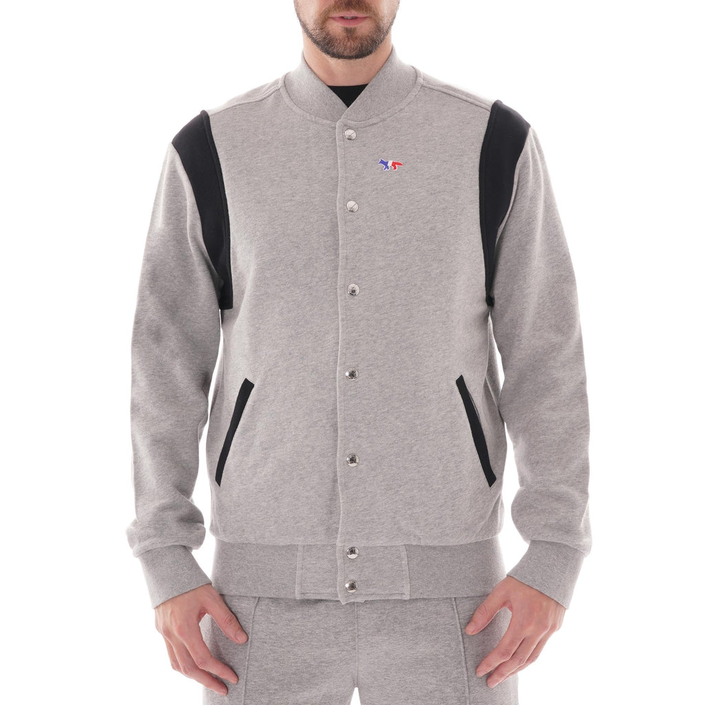 Maison Kitsune Teddy Jacket - Grey