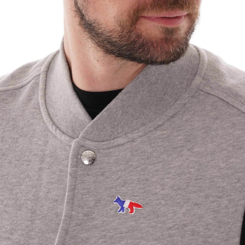 Maison Kitsune Teddy Jacket - Grey