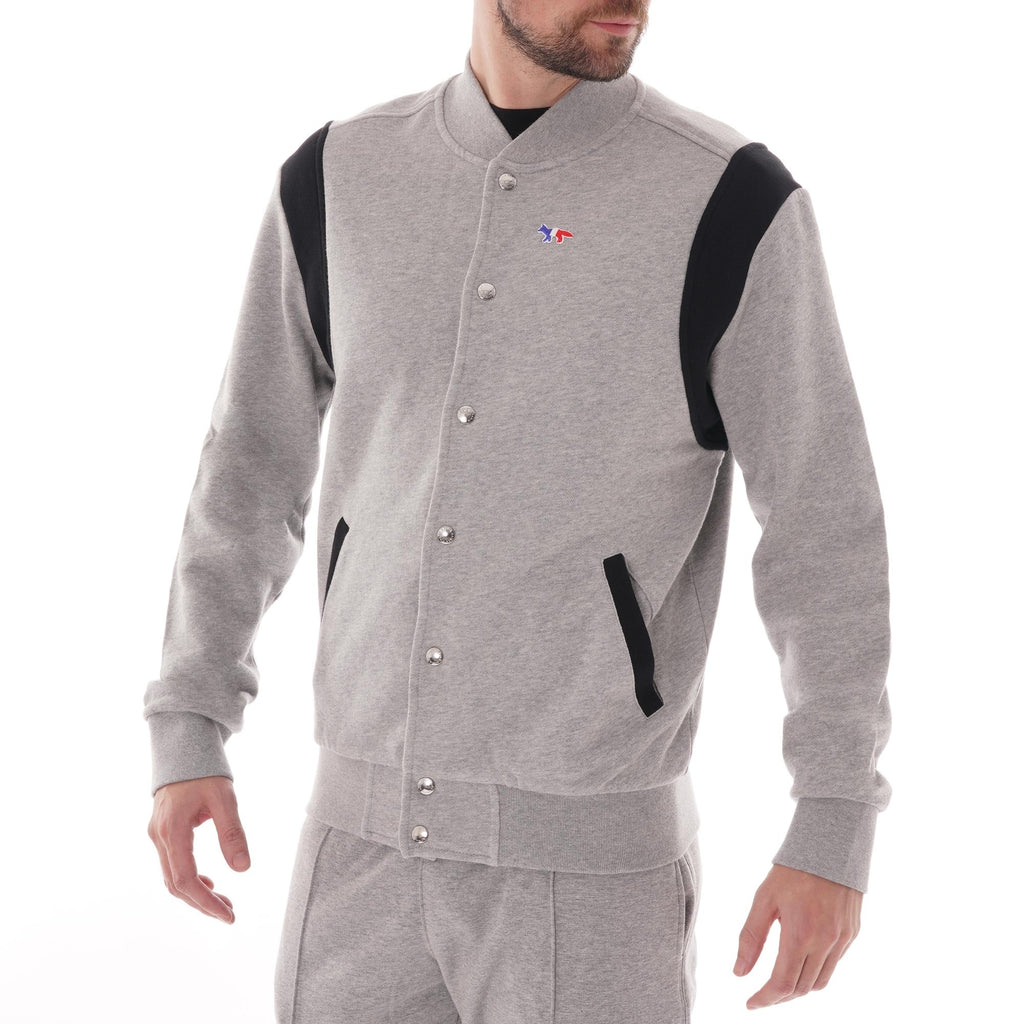 Maison Kitsune Teddy Jacket - Grey