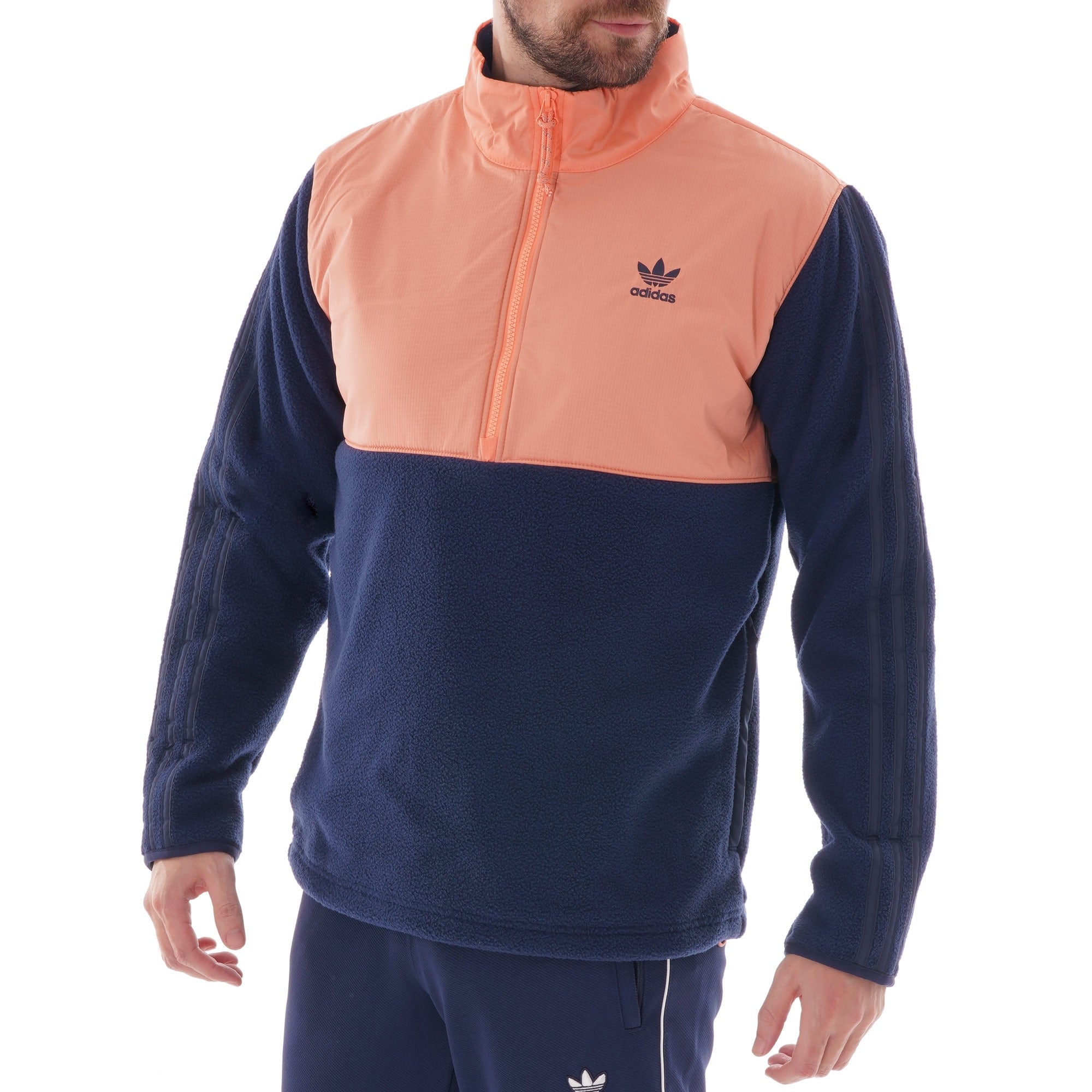 Adidas Originals Winterized Half-Zip Jacket - Navy