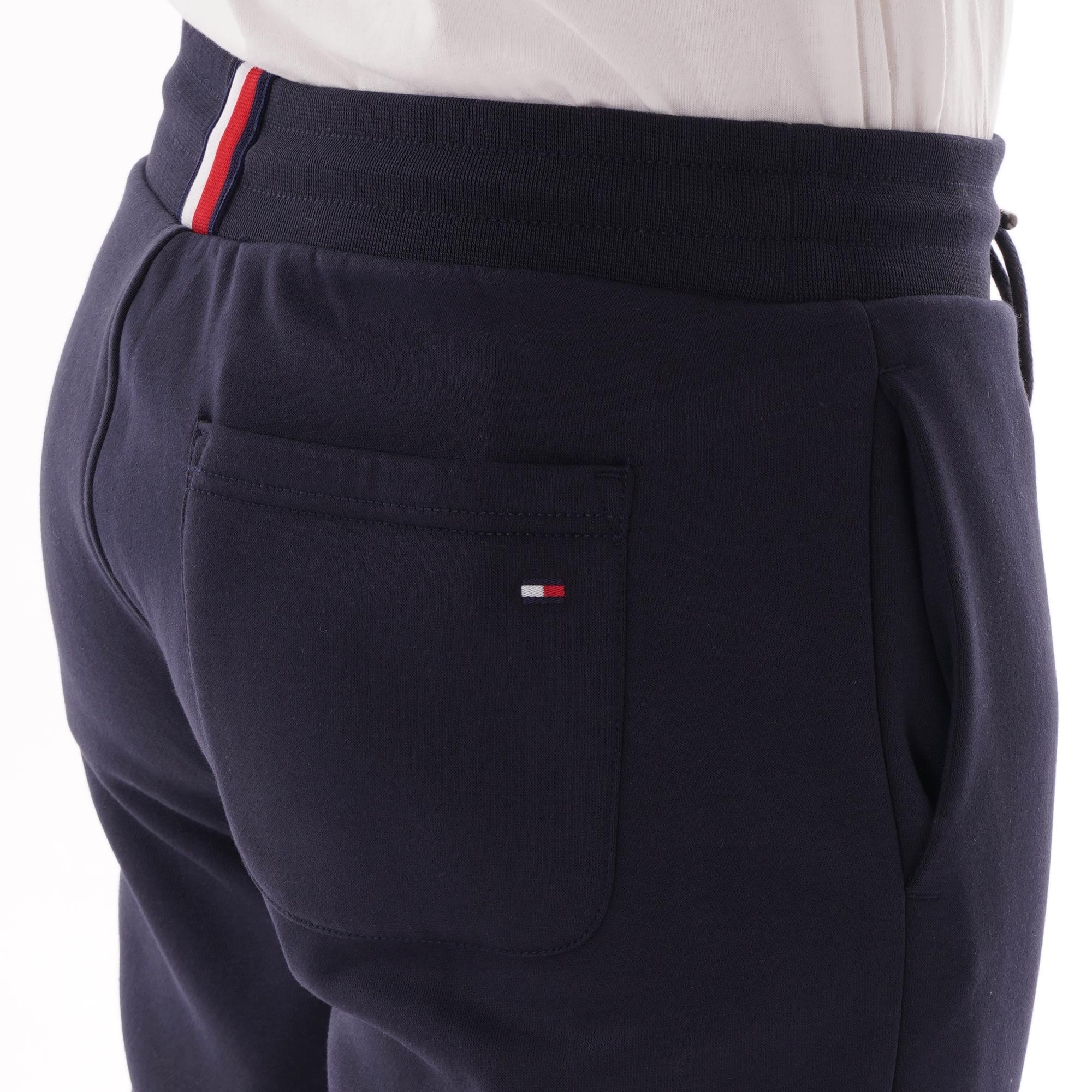 Tommy Hilfiger Organic Cotton Blend Logo Joggers - Sky Captain