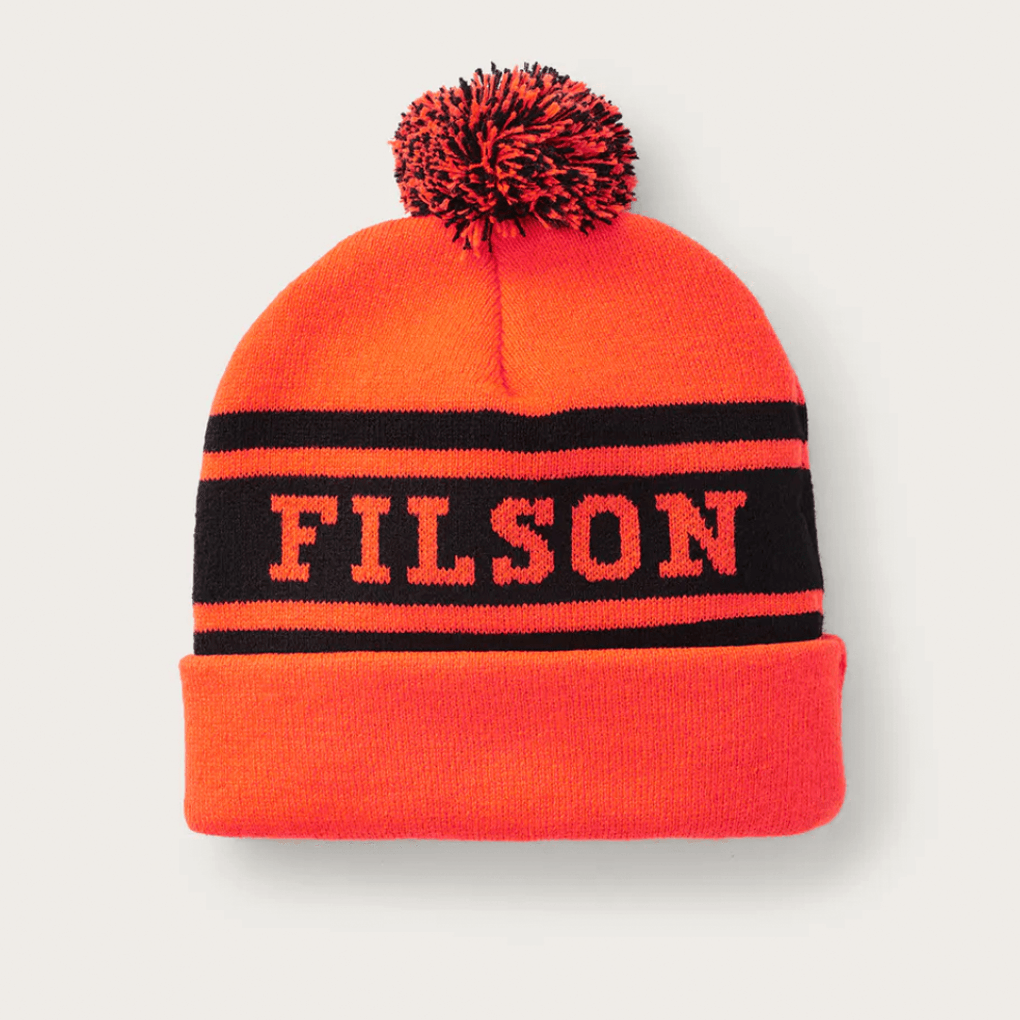 Filson Acrylic Logo Beanie - Orange