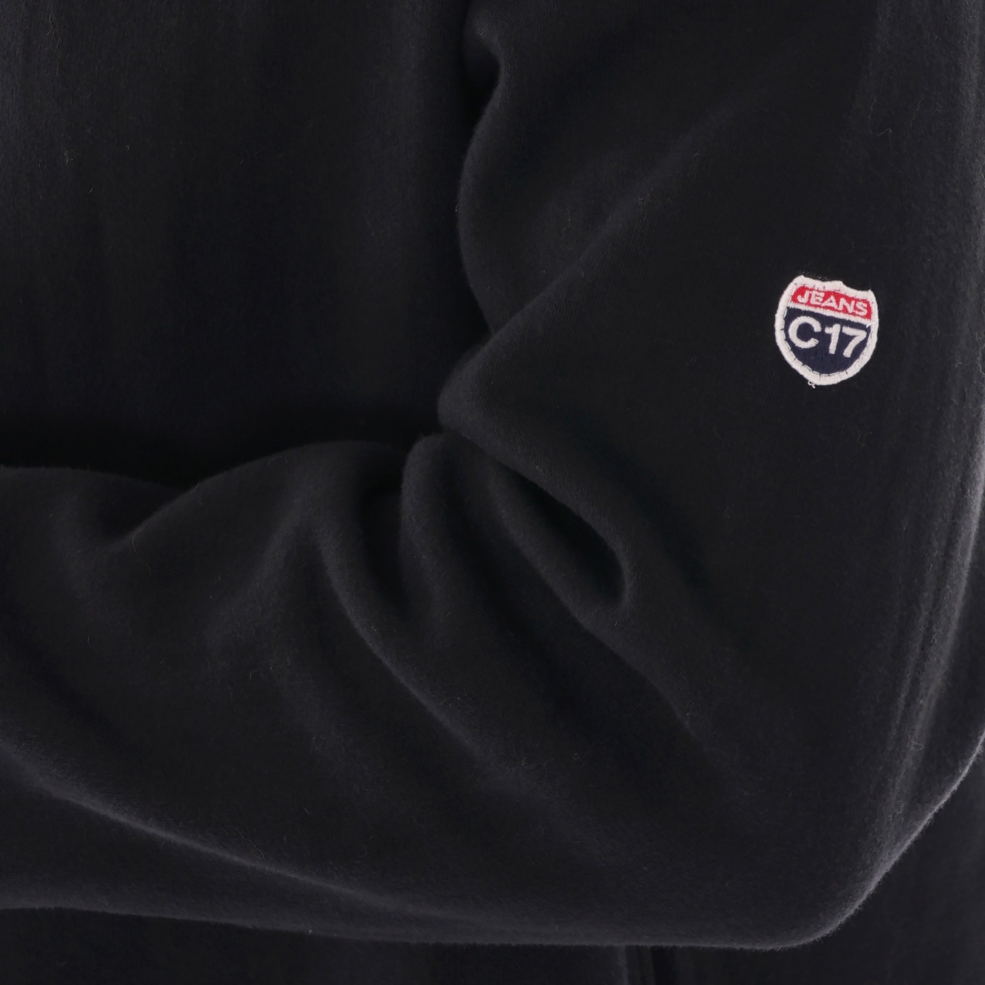 C17 Jeans Winter Crewneck Sweatshirt - Black