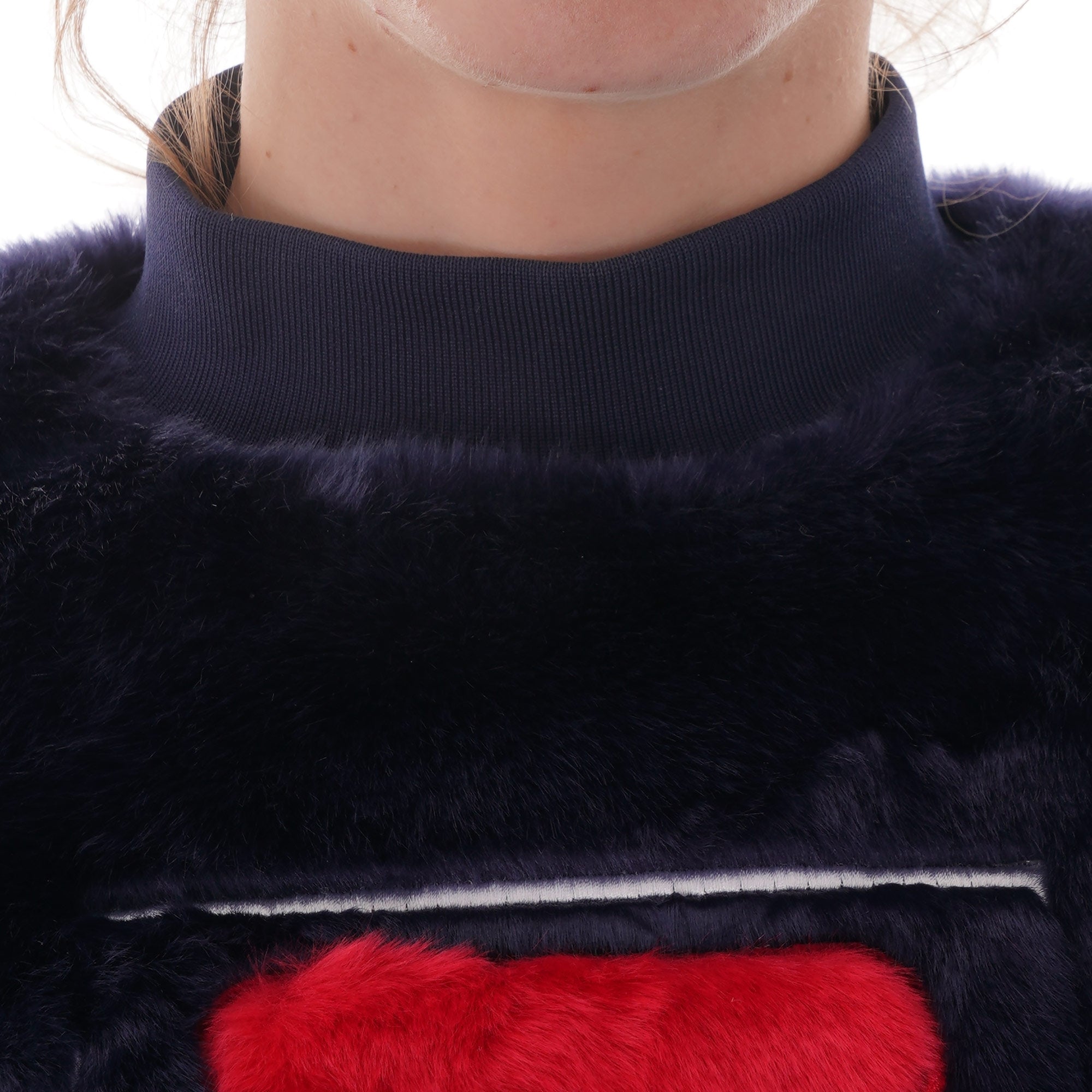 Fila Womens Fur Cropped Sweater