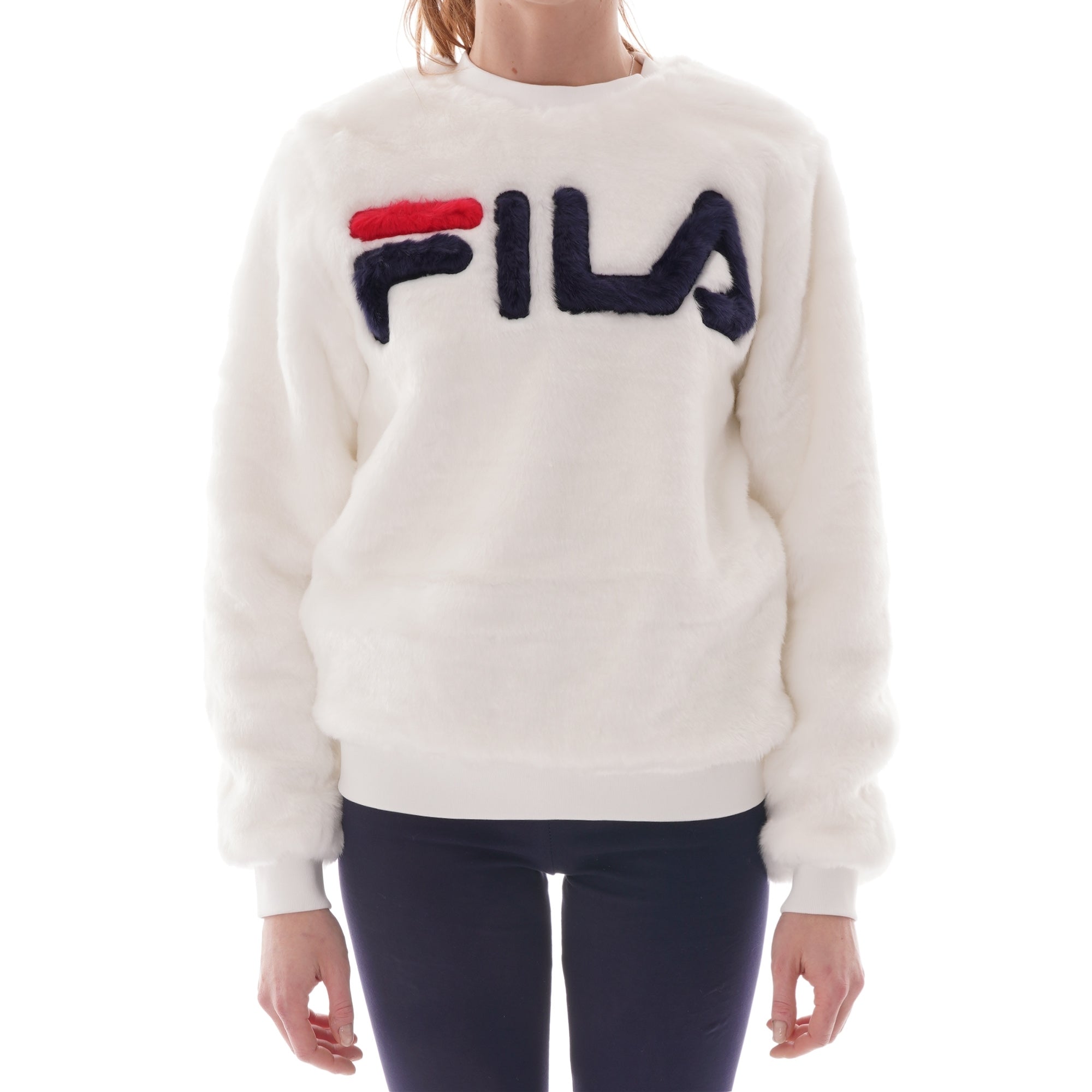 Fila Womens Emmeline Fur Sweater