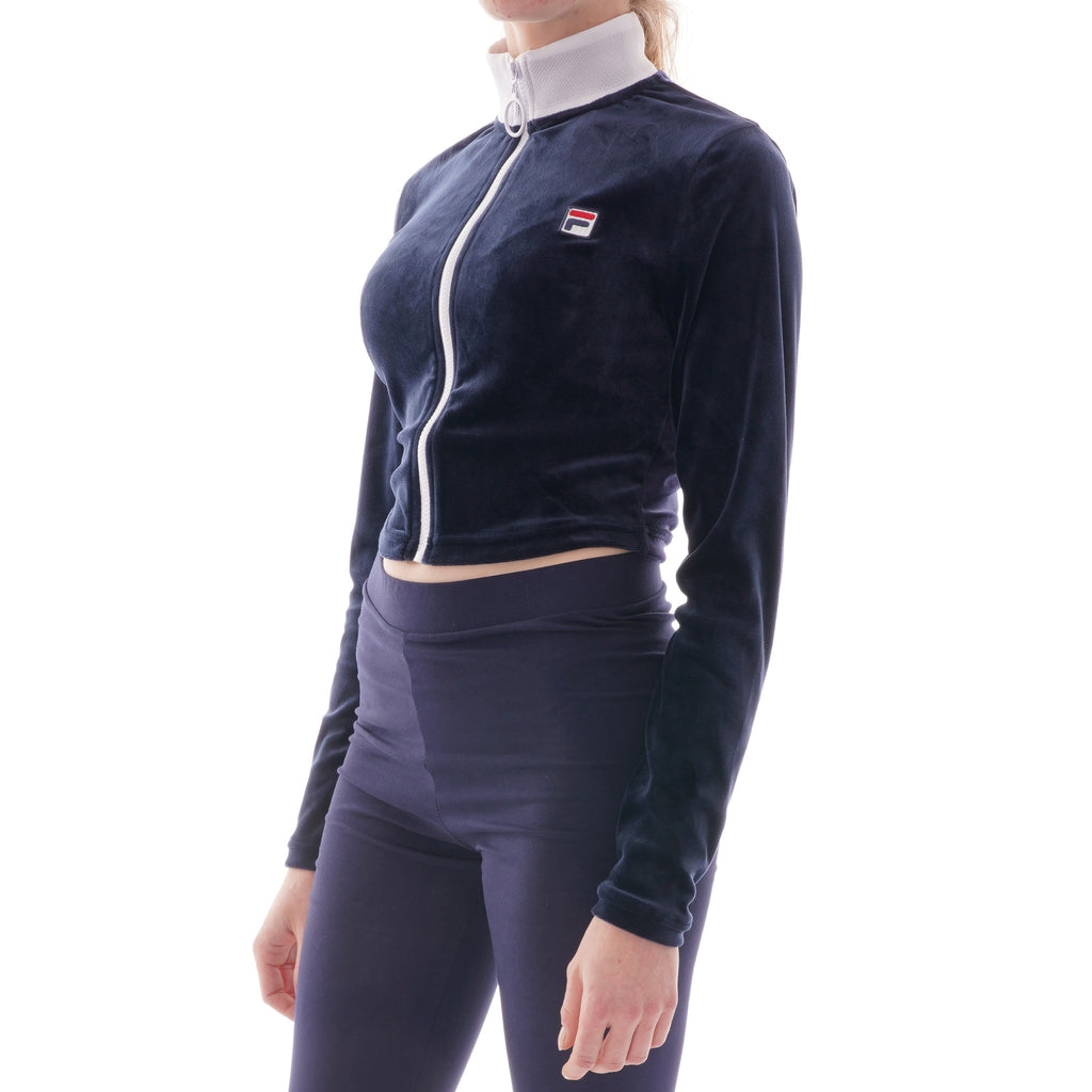 Fila Womens Chante Crop Jacket - Peacoat