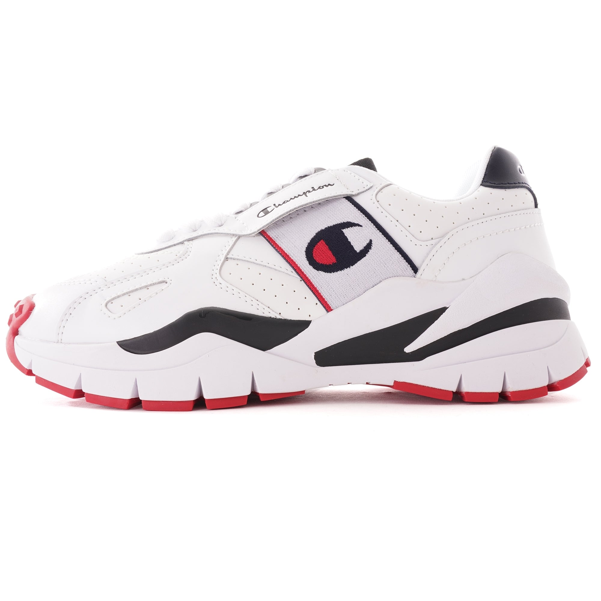 Champion Honor Leather - White / Red