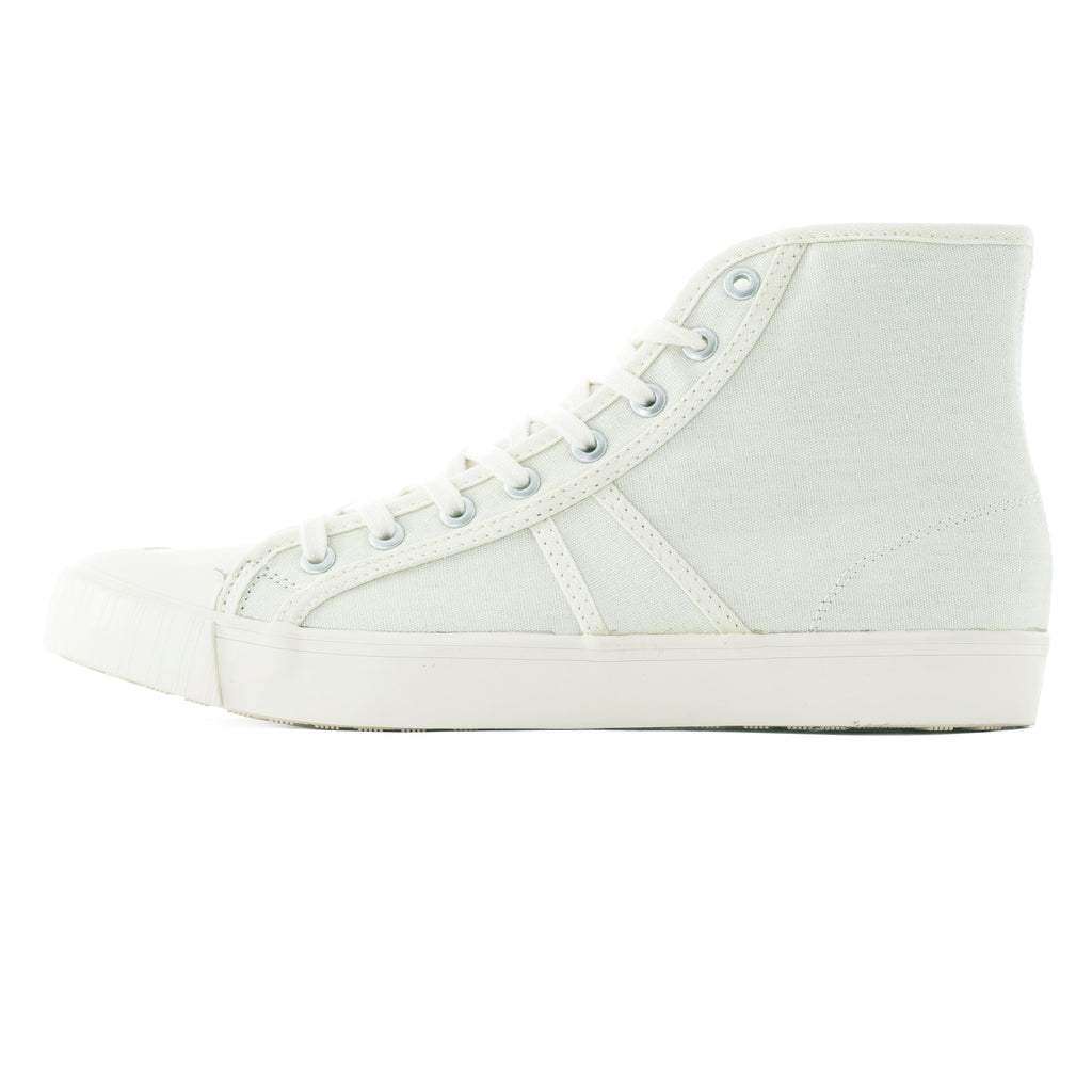 Colchester Rubber Co. National Treasure High Top - Ecru