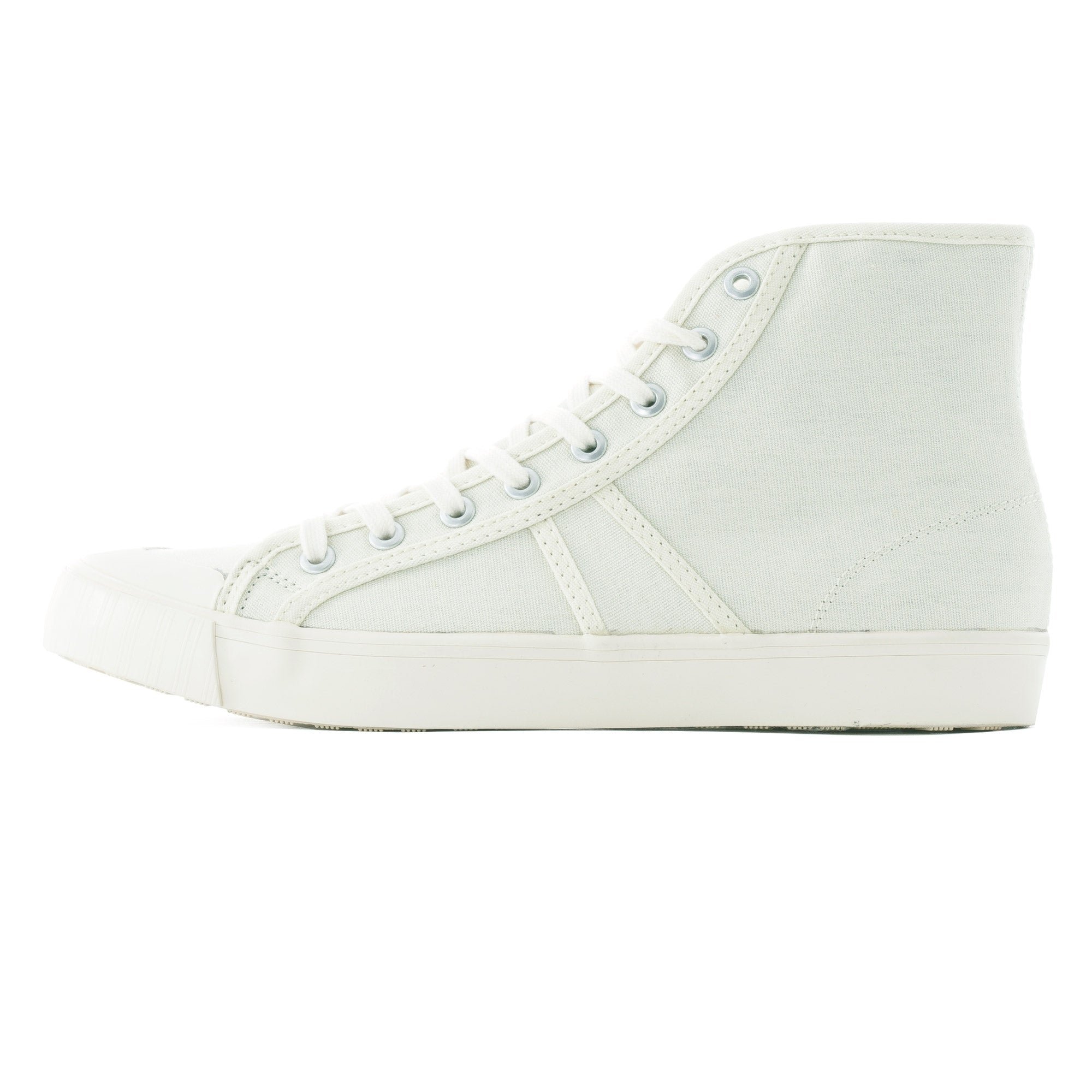 Colchester Rubber Co. National Treasure High Top - Ecru