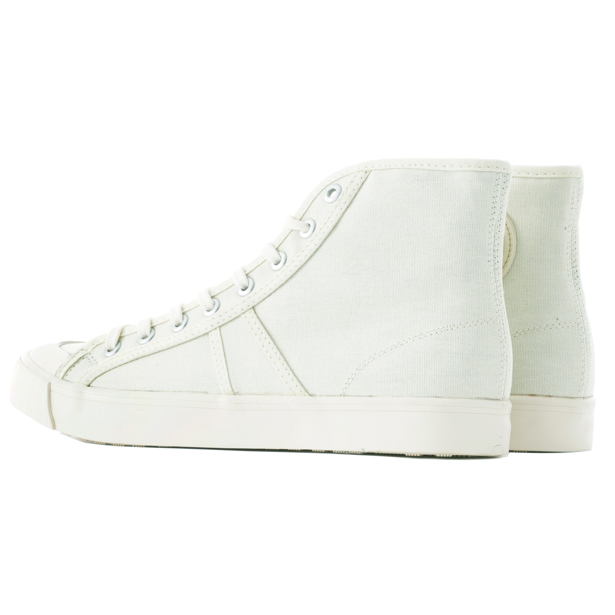 Colchester Rubber Co. National Treasure High Top - Ecru