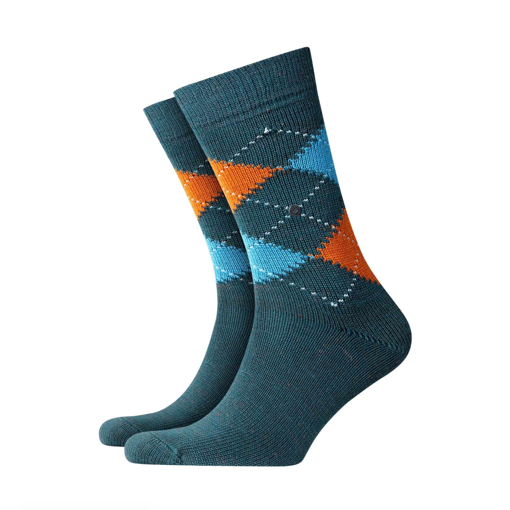 Burlington Socks Illusion Tweed - Green