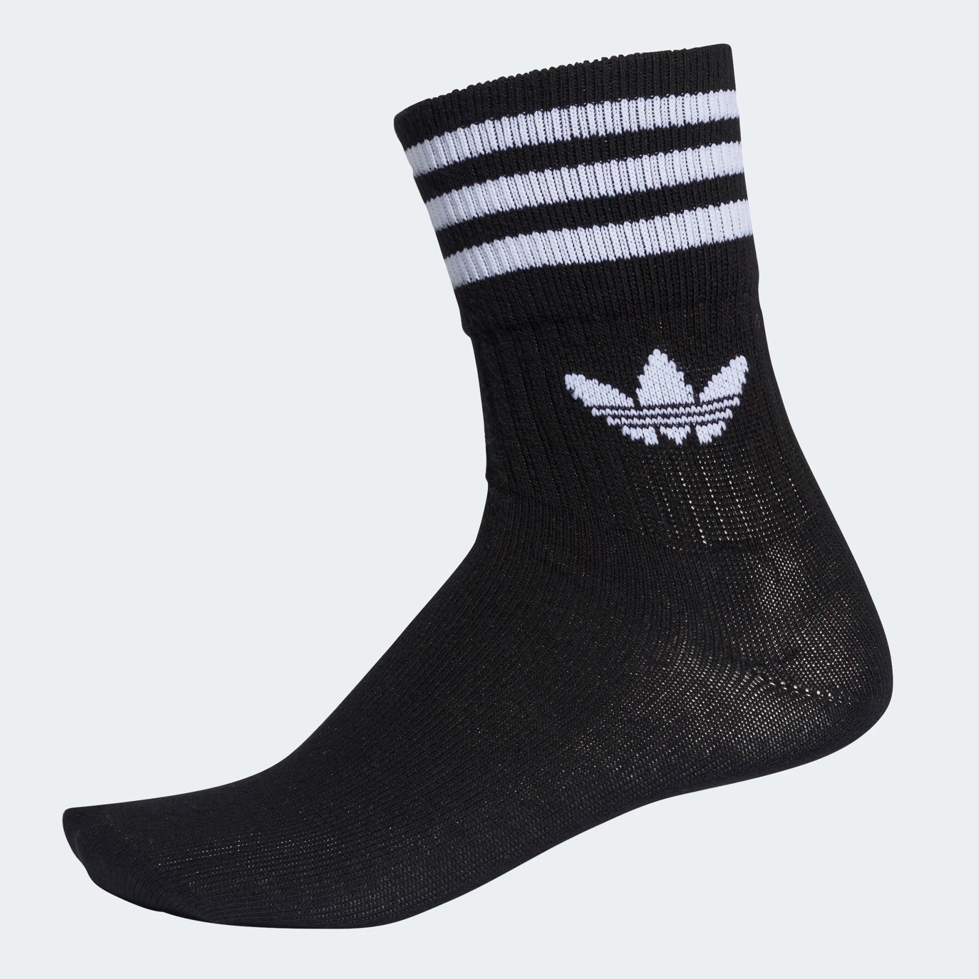 Adidas Originals Mid-Cut Crew Socks - Black