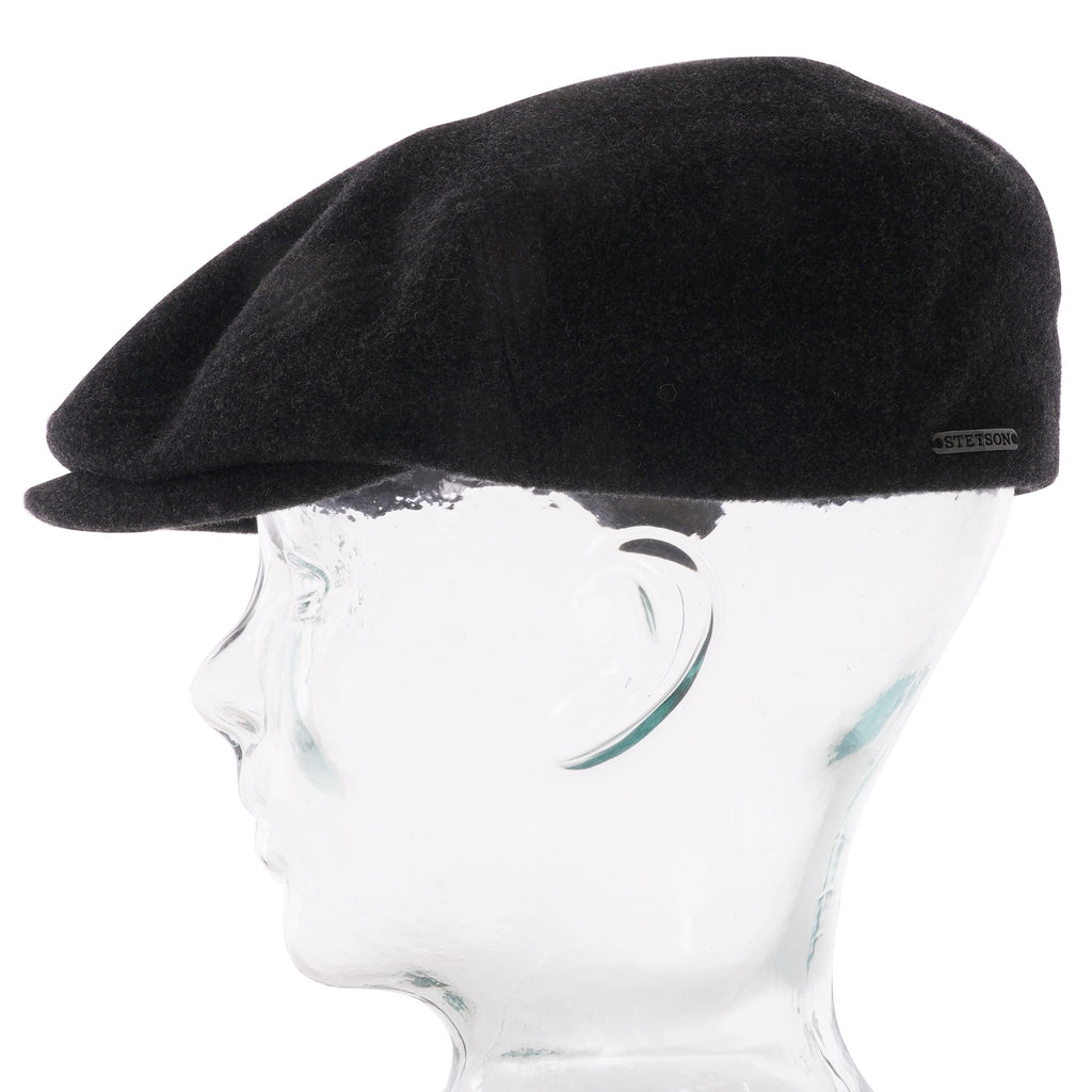 Stetson Hats Kent Flat Cap - Black