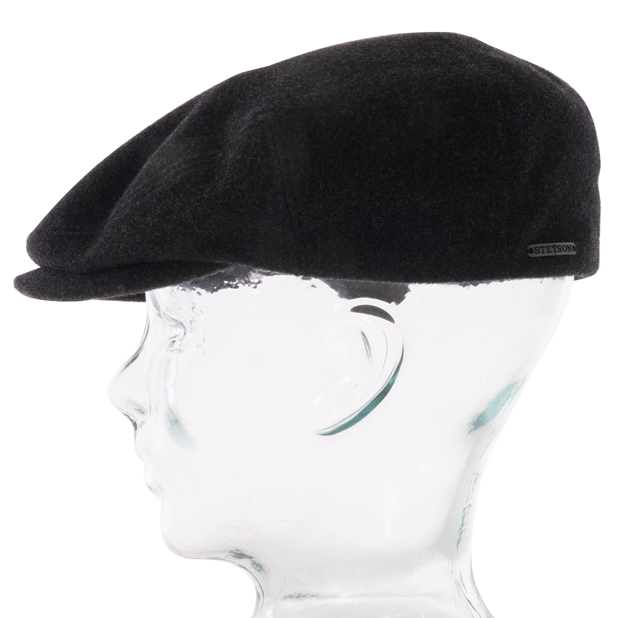 Stetson Hats Kent Flat Cap - Black