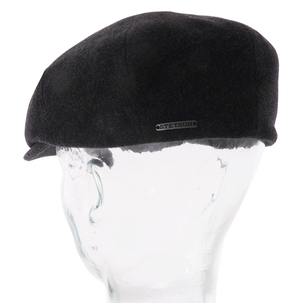 Stetson Hats Kent Flat Cap - Black