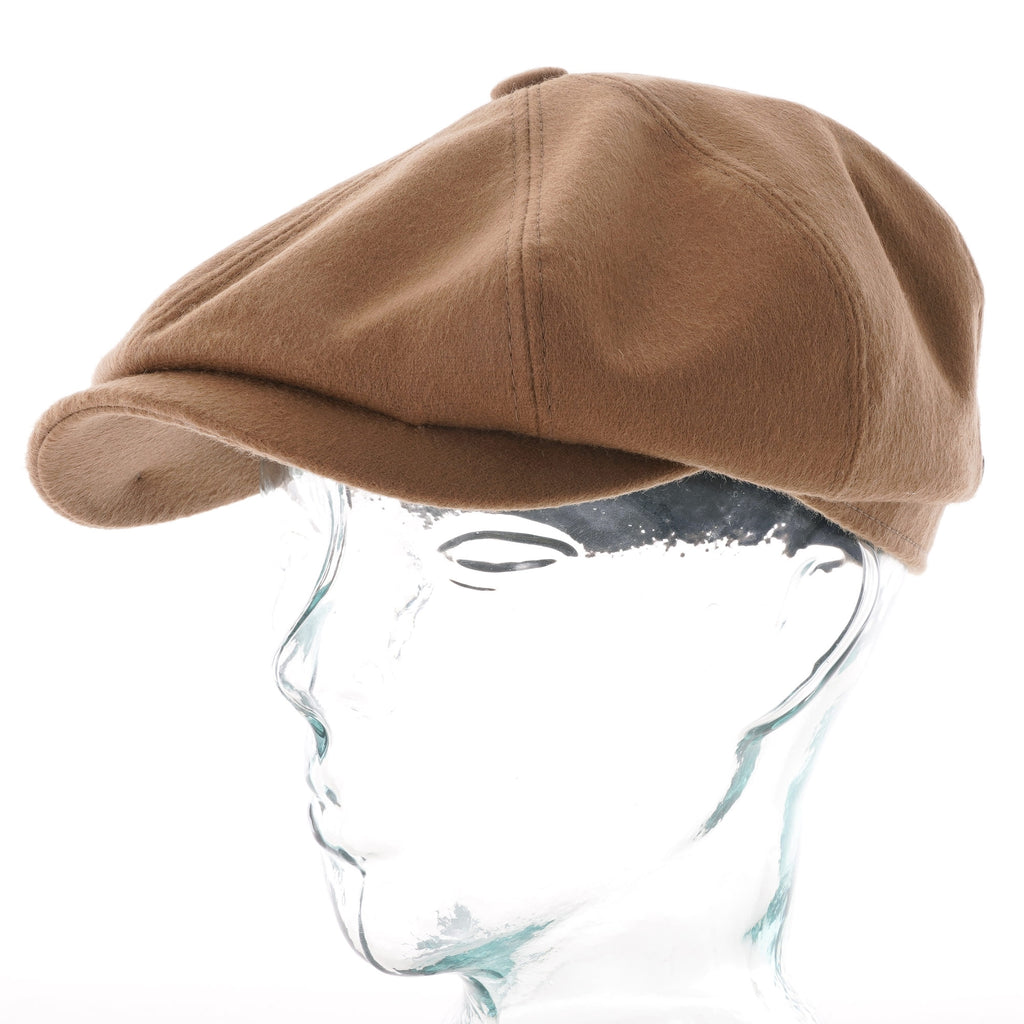 Stetson Hats Tyrolean Loden Flat Cap - Camel