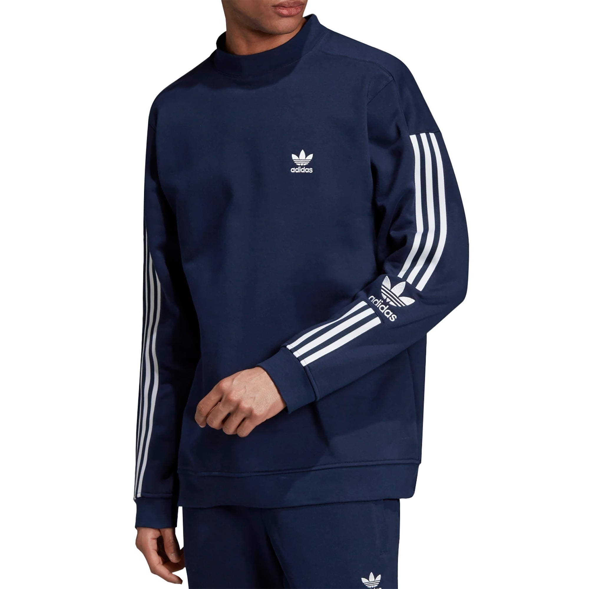 Adidas Originals Lock Up Crew Sweater - Navy