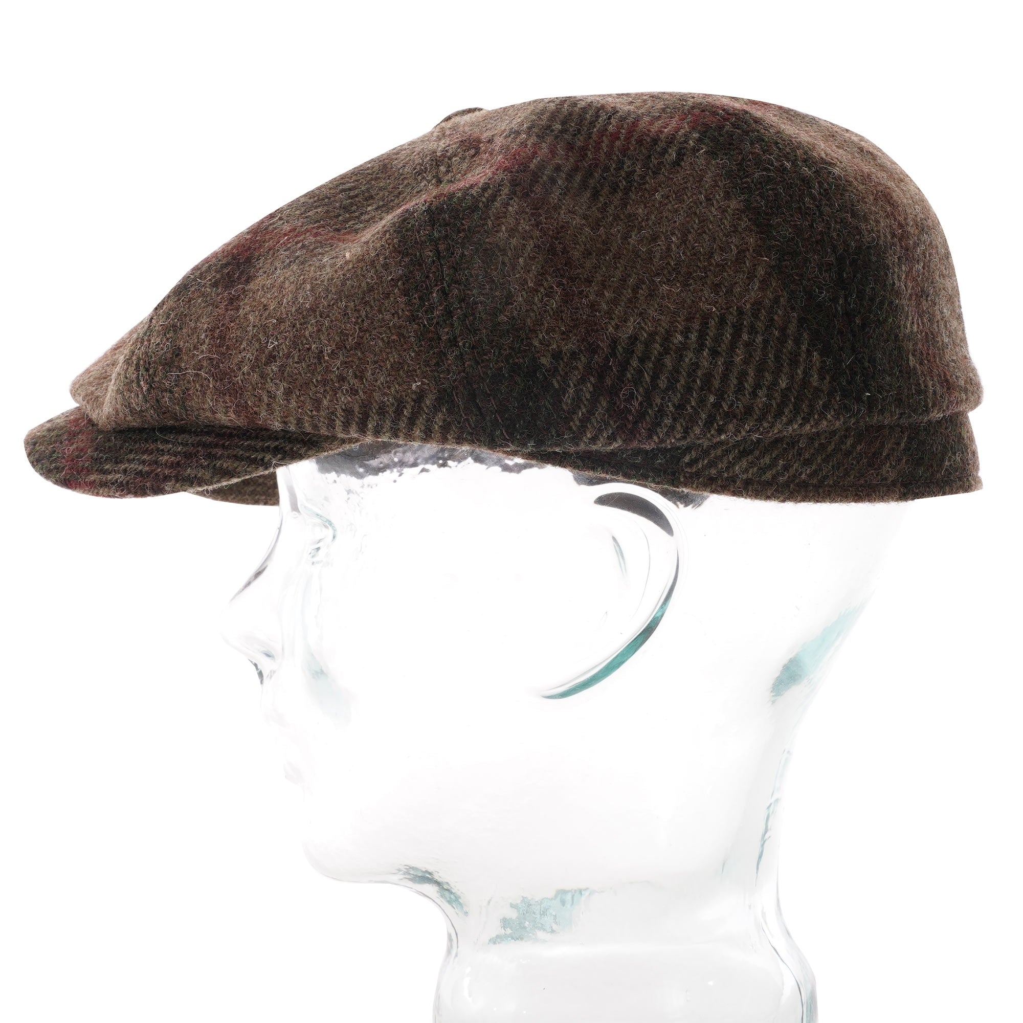 Stetson Hats Wool Check Flat Cap - Multi