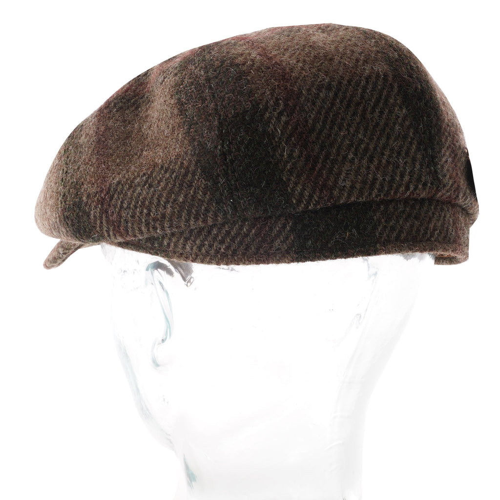 Stetson Hats Wool Check Flat Cap - Multi