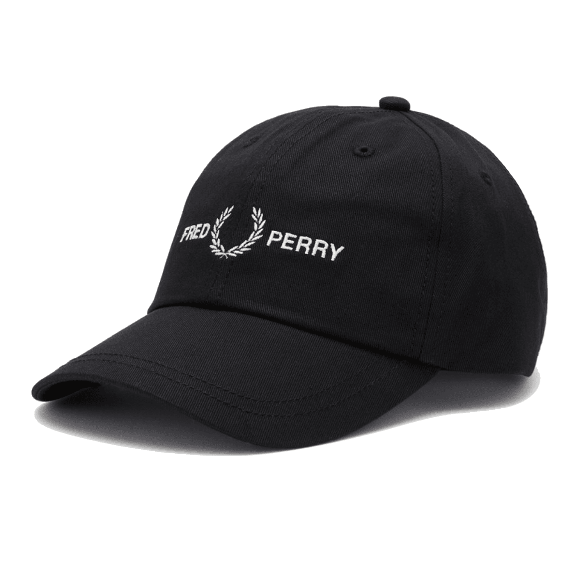 Fred Perry Graphic Cap - Black