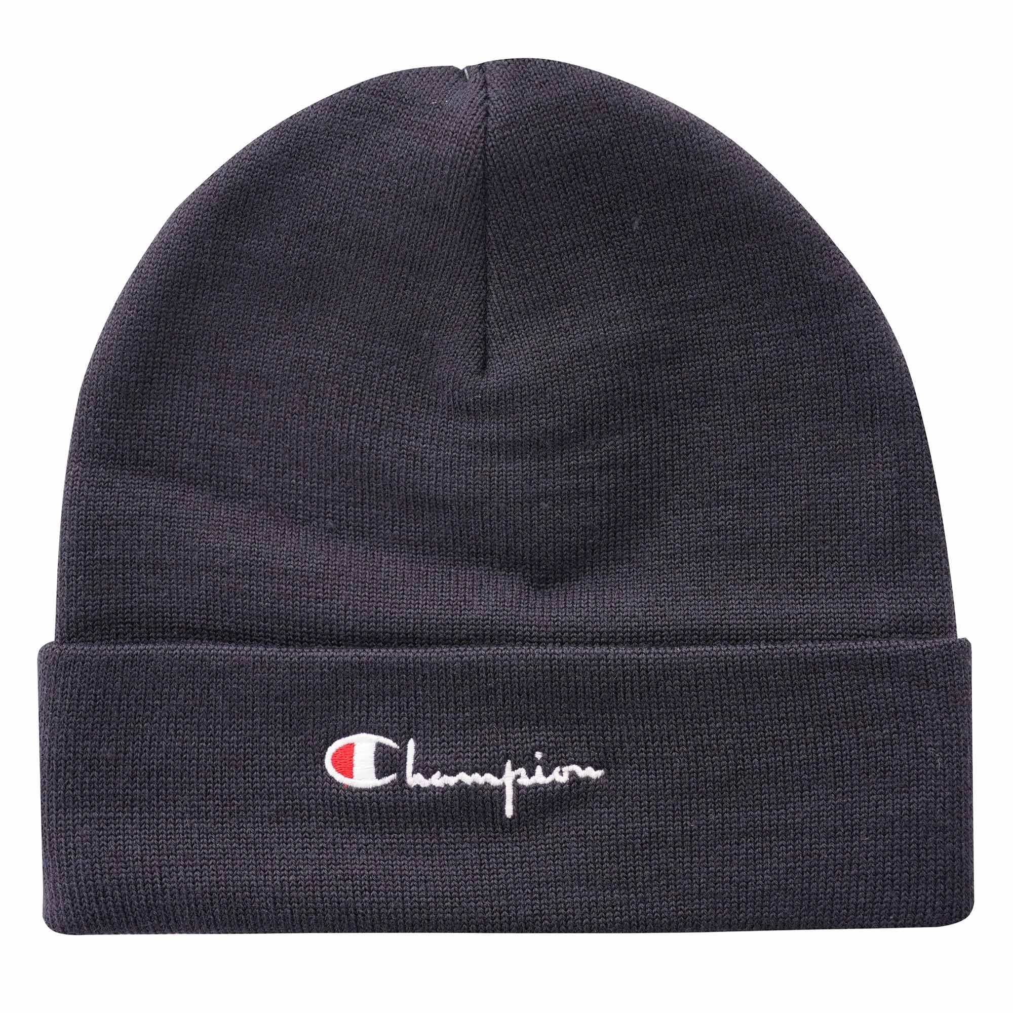 Champion Scripted Logo Beanie - Navy
